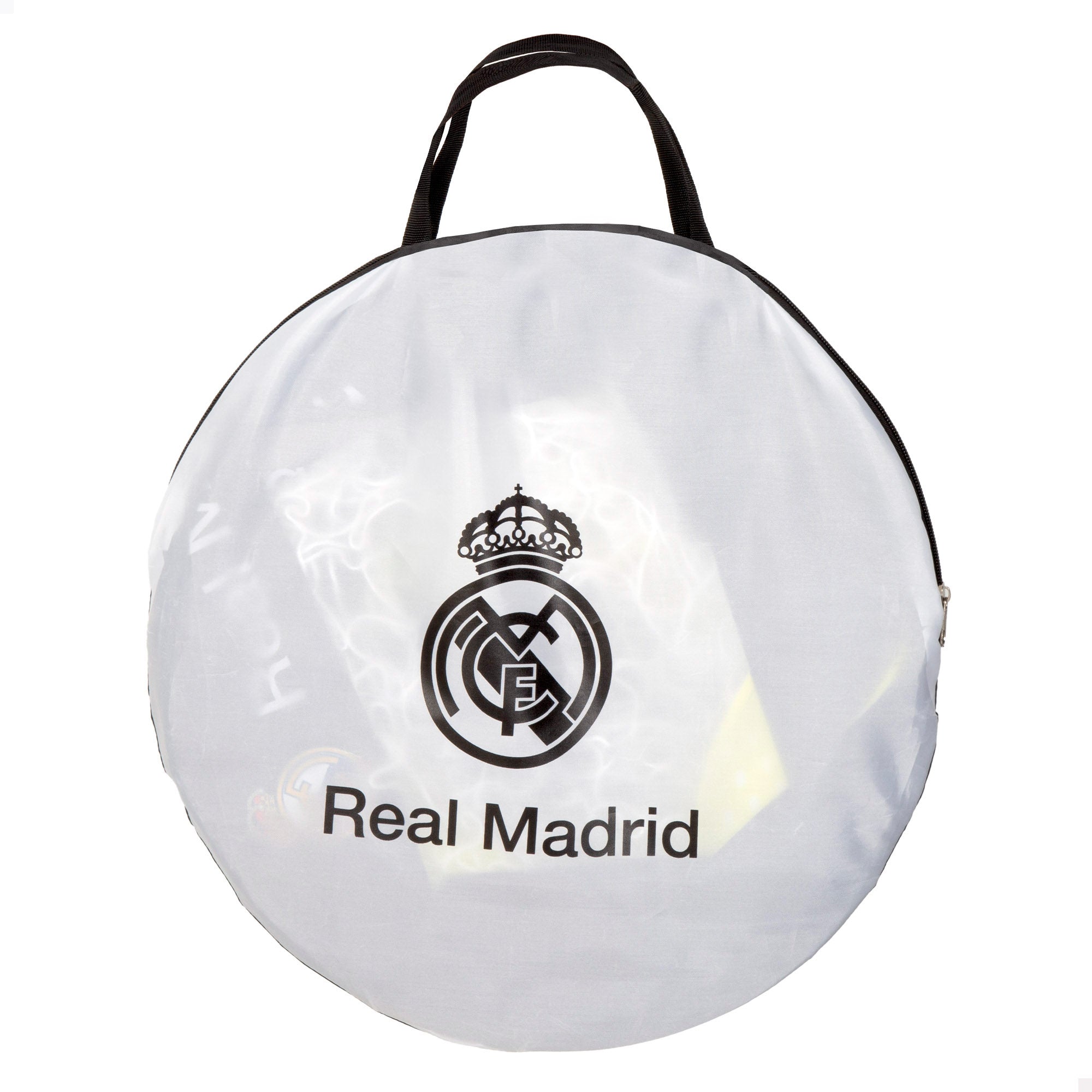 Golo pop-up 4 em 1 do Real Madrid com alvo de 120x80x80 cm