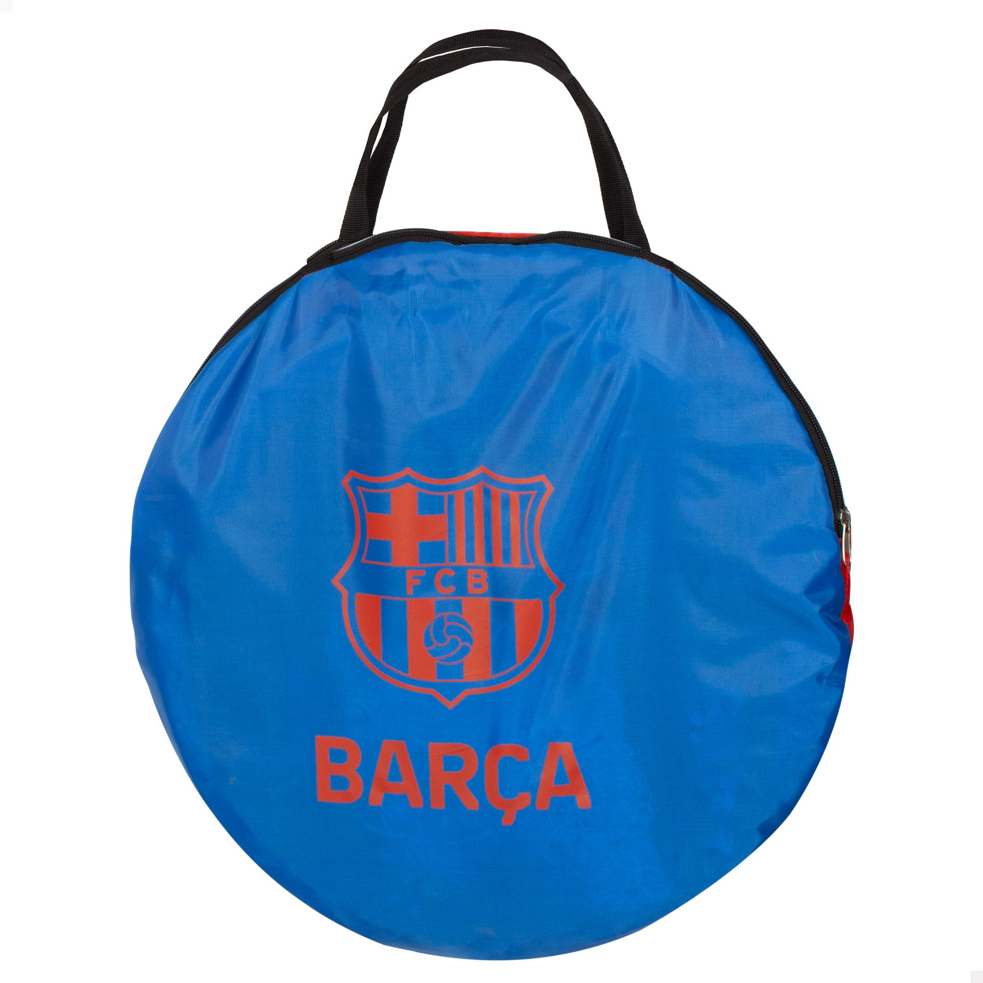 Conjunto de 2 balizas de futebol pop-up do Barça, 120x80x80 cm