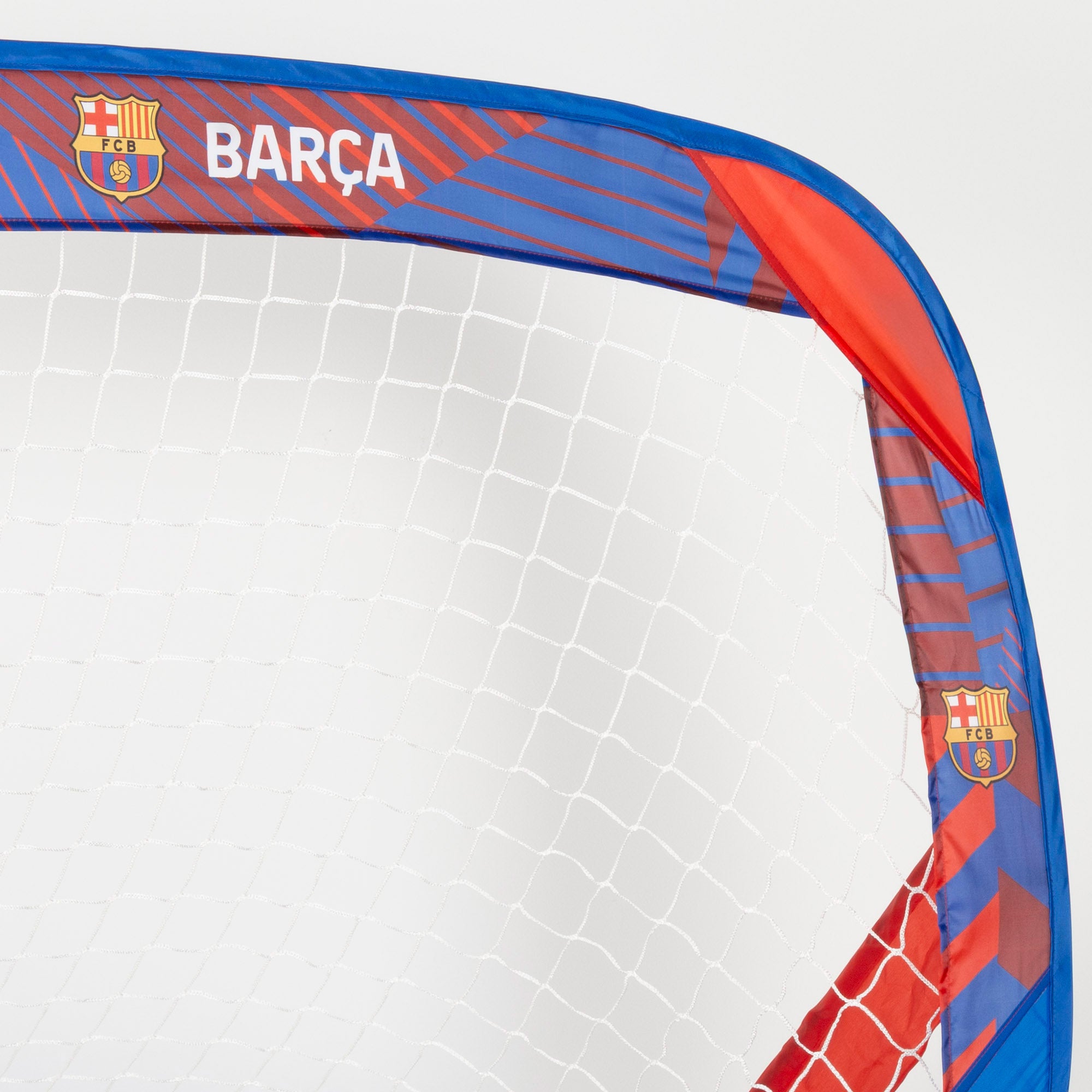 Conjunto de 2 balizas de futebol pop-up do Barça, 120x80x80 cm