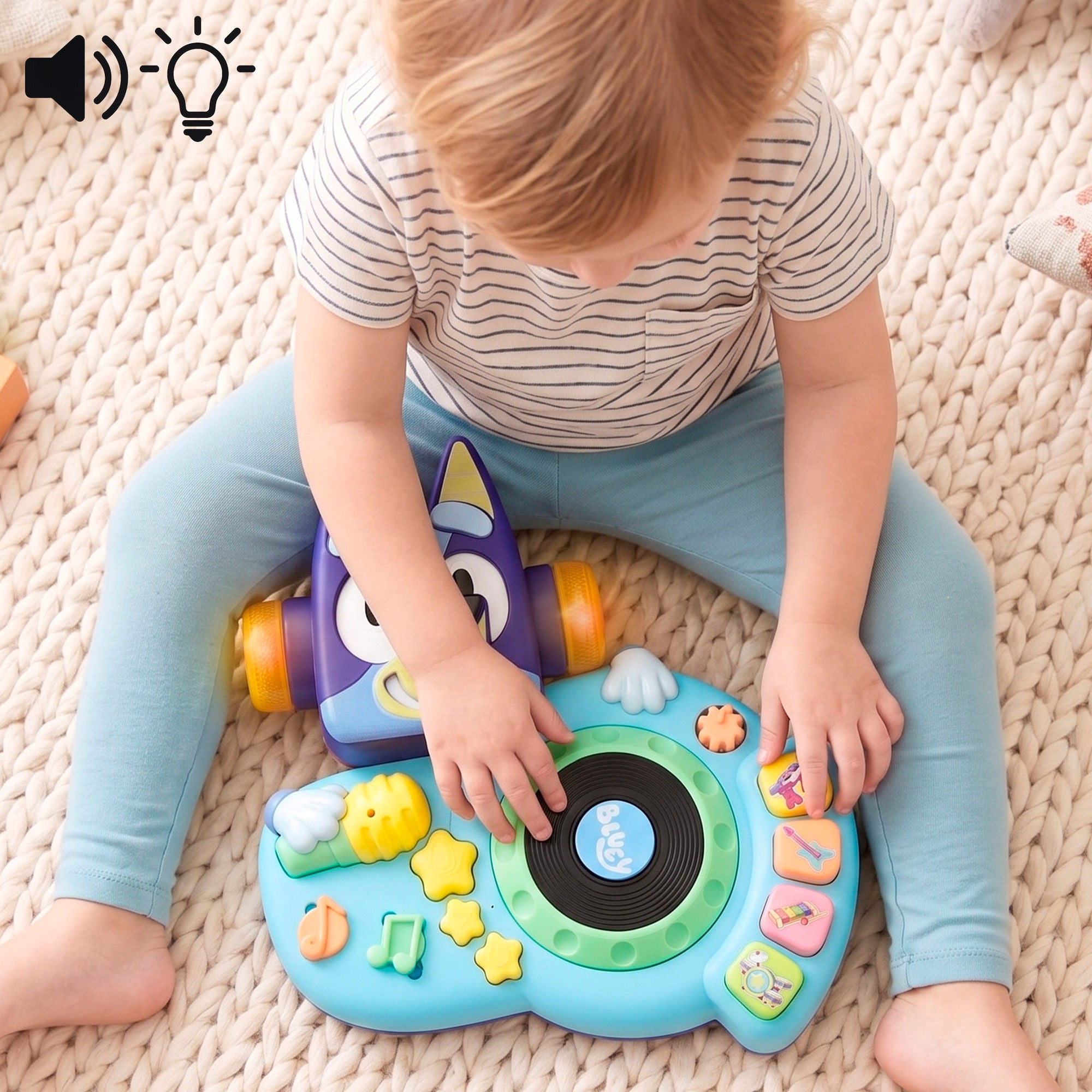 Bluey A Minha Primeira Mesa DJ + 18 meses
