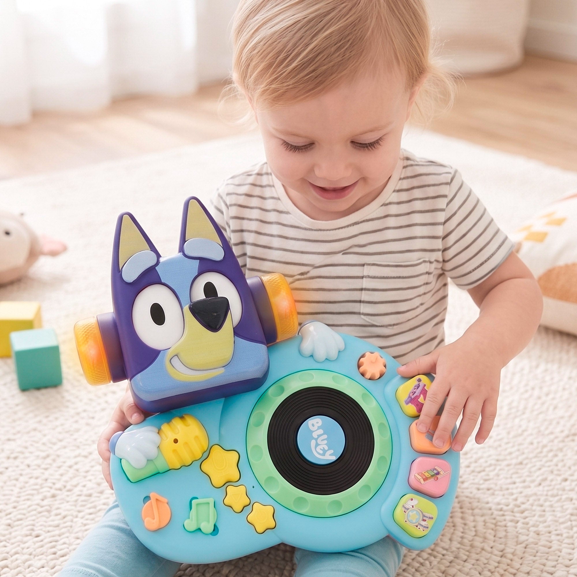 Bluey A Minha Primeira Mesa DJ + 18 meses