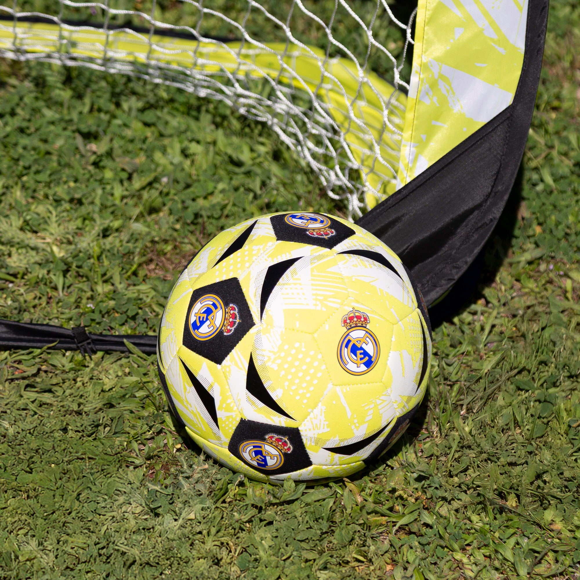 Bola de futebol de praia do Real Madrid tamanho 5 (desinflada)