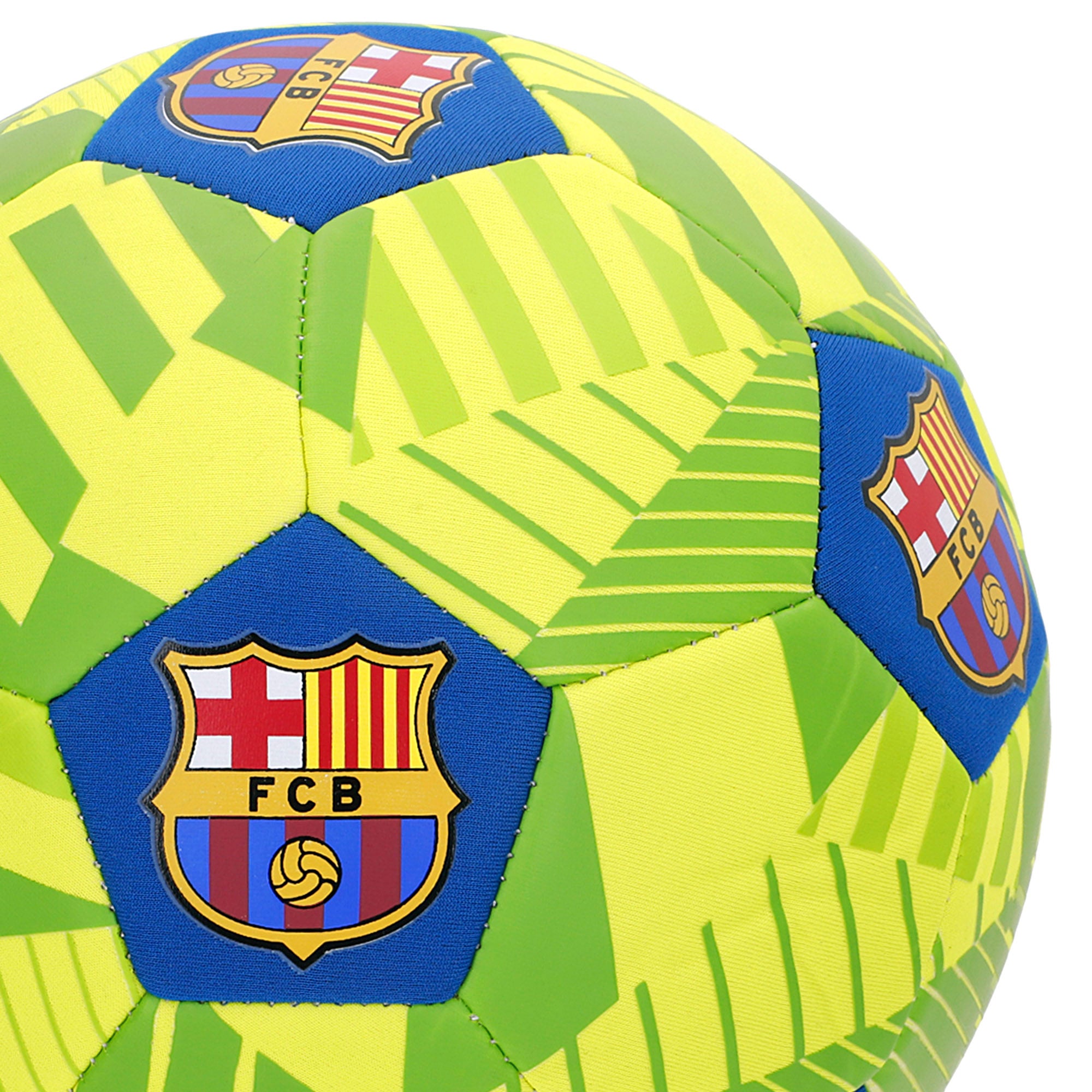 Bola de futebol de praia do FC Barcelona tamanho 5 (desinflada)