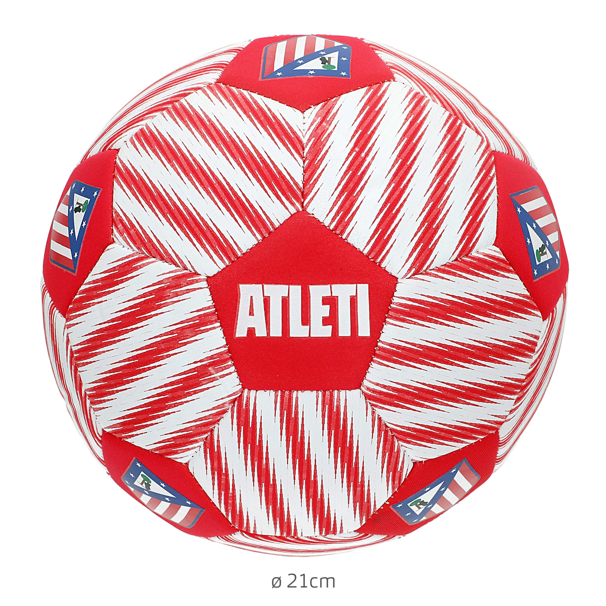 Bola de futebol de praia Atleti tamanho 5 (desinflada)