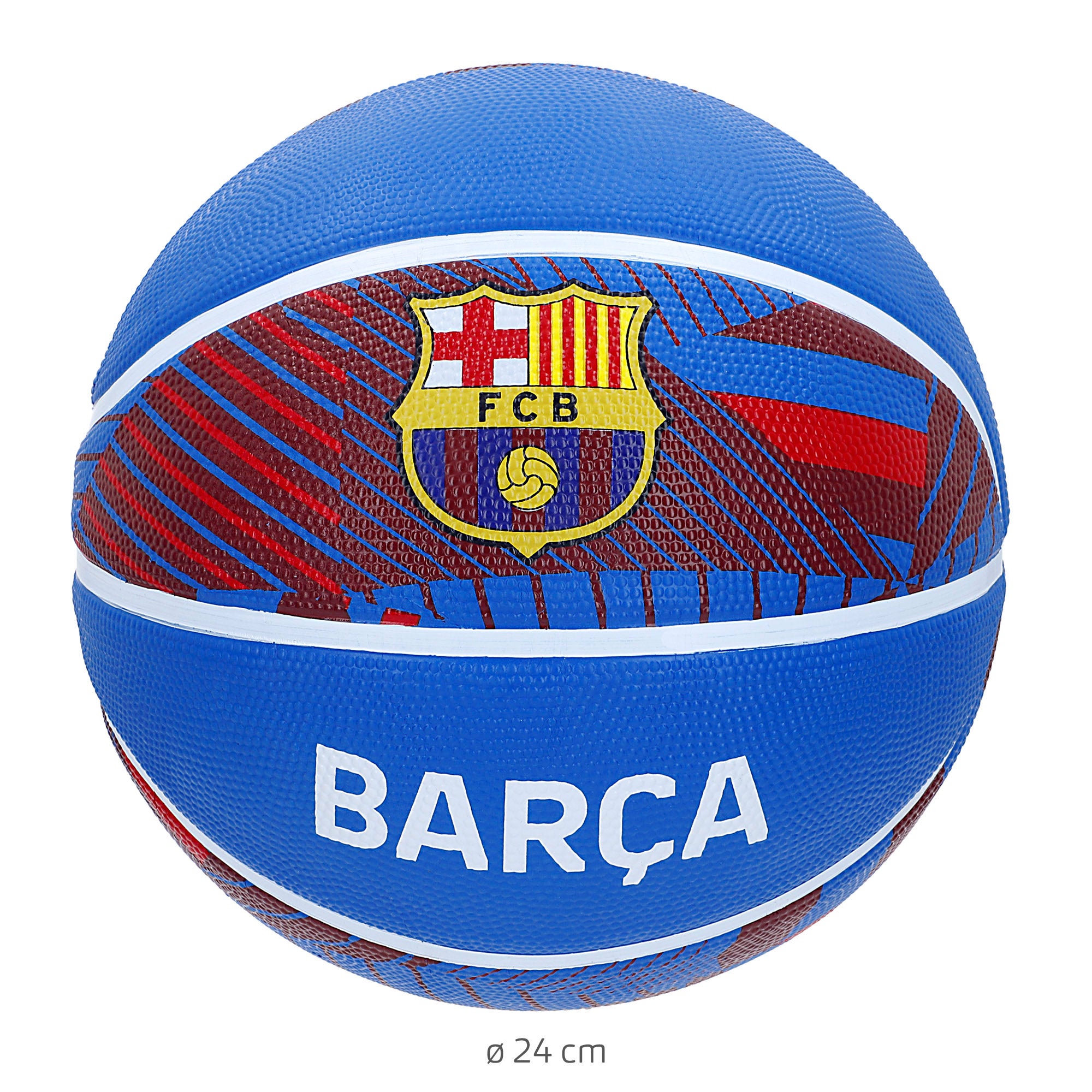 Bola de basquetebol Barça tamanho 7 (desinflada)