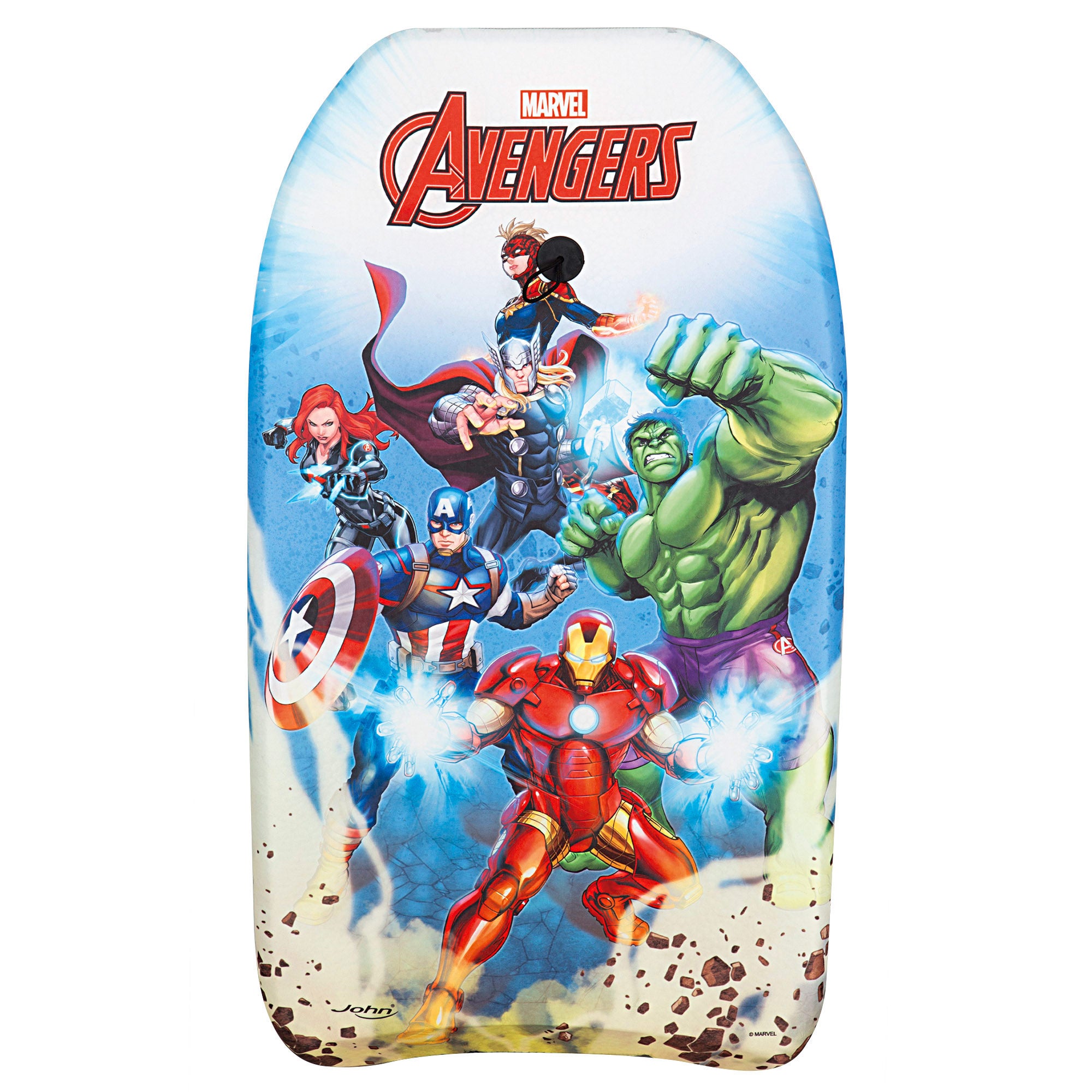 Prancha de bodyboard infantil dos Vingadores, 82 cm