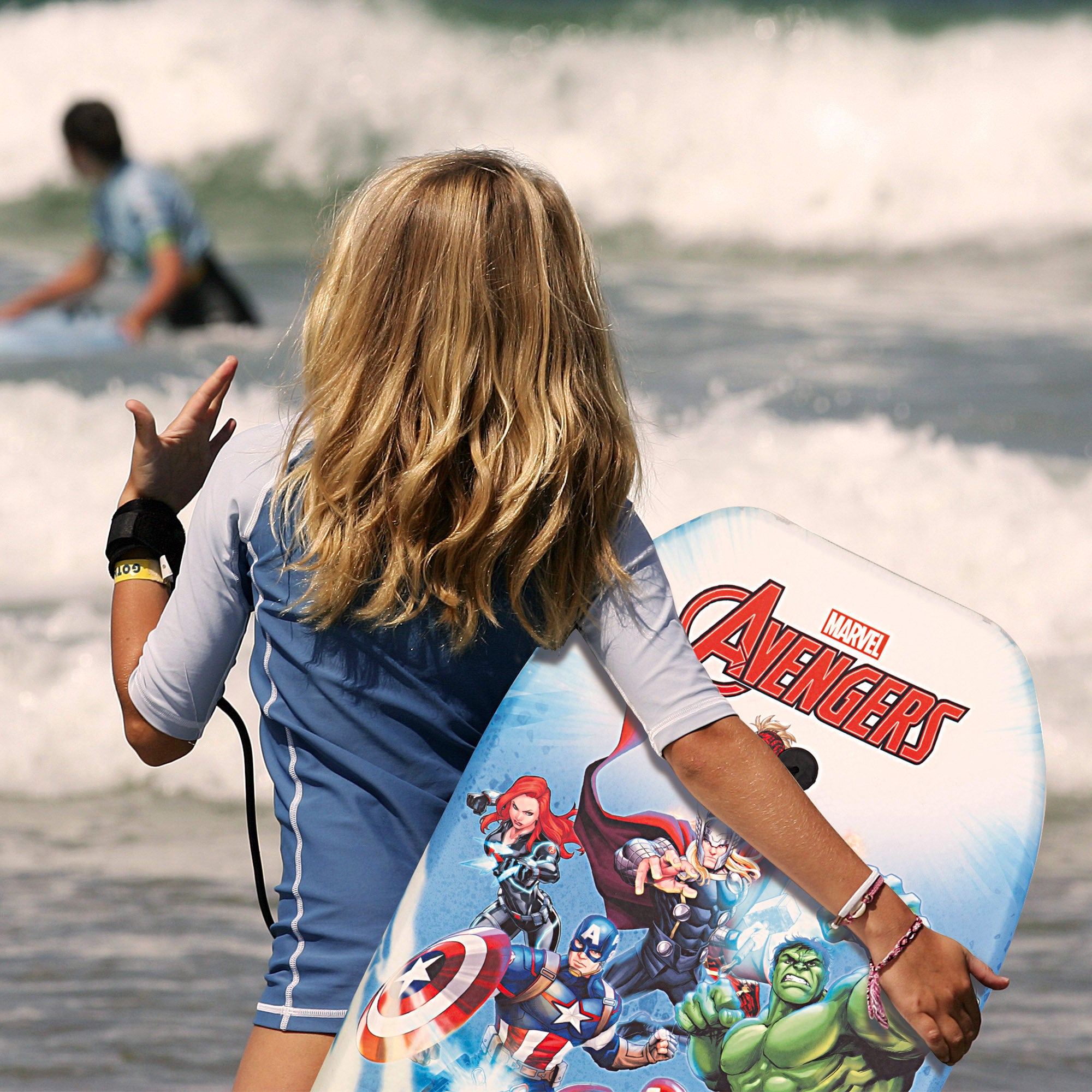 Prancha de bodyboard infantil dos Vingadores, 82 cm