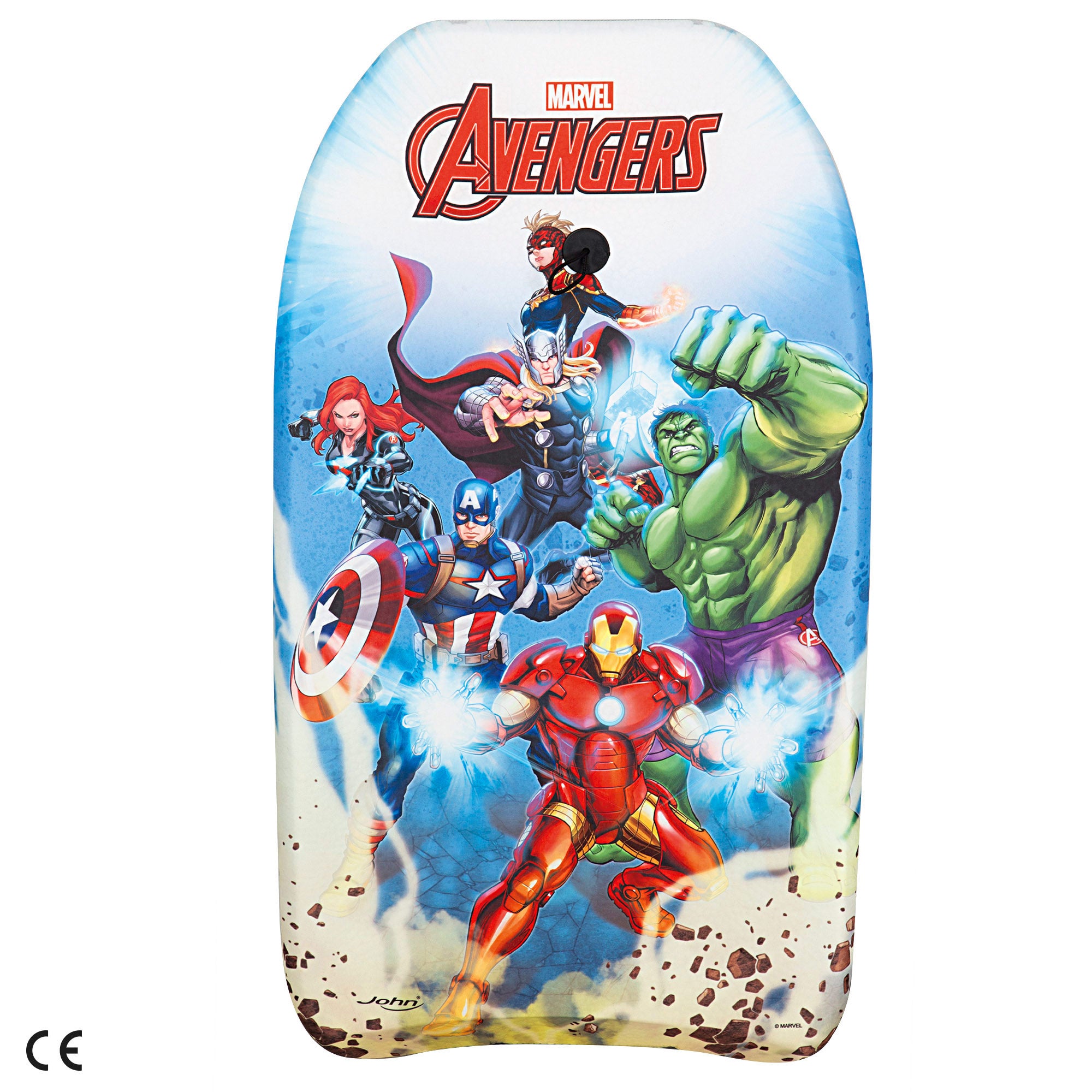 Prancha de bodyboard infantil dos Vingadores, 82 cm