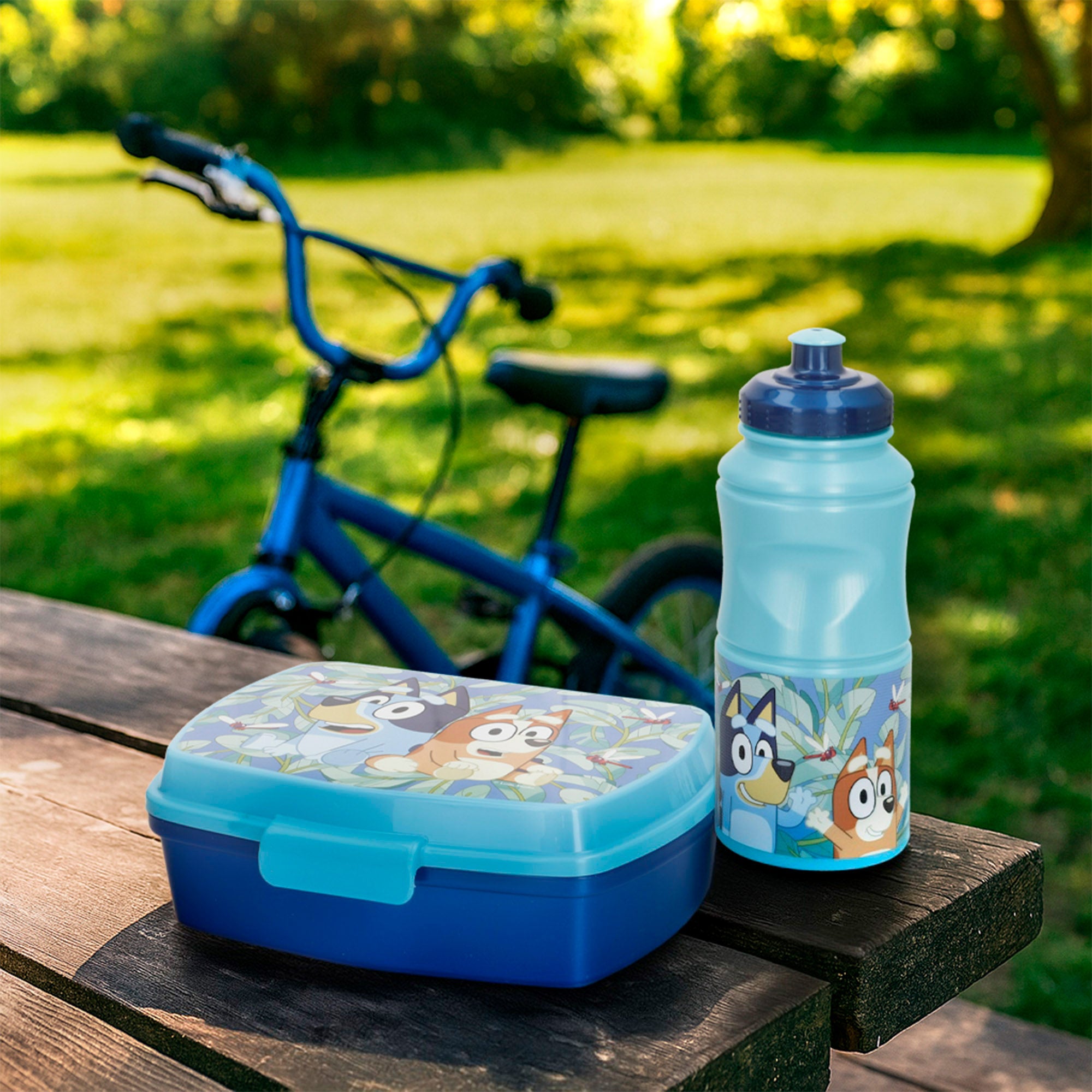 Lancheira e garrafa infantil Bluey Pack