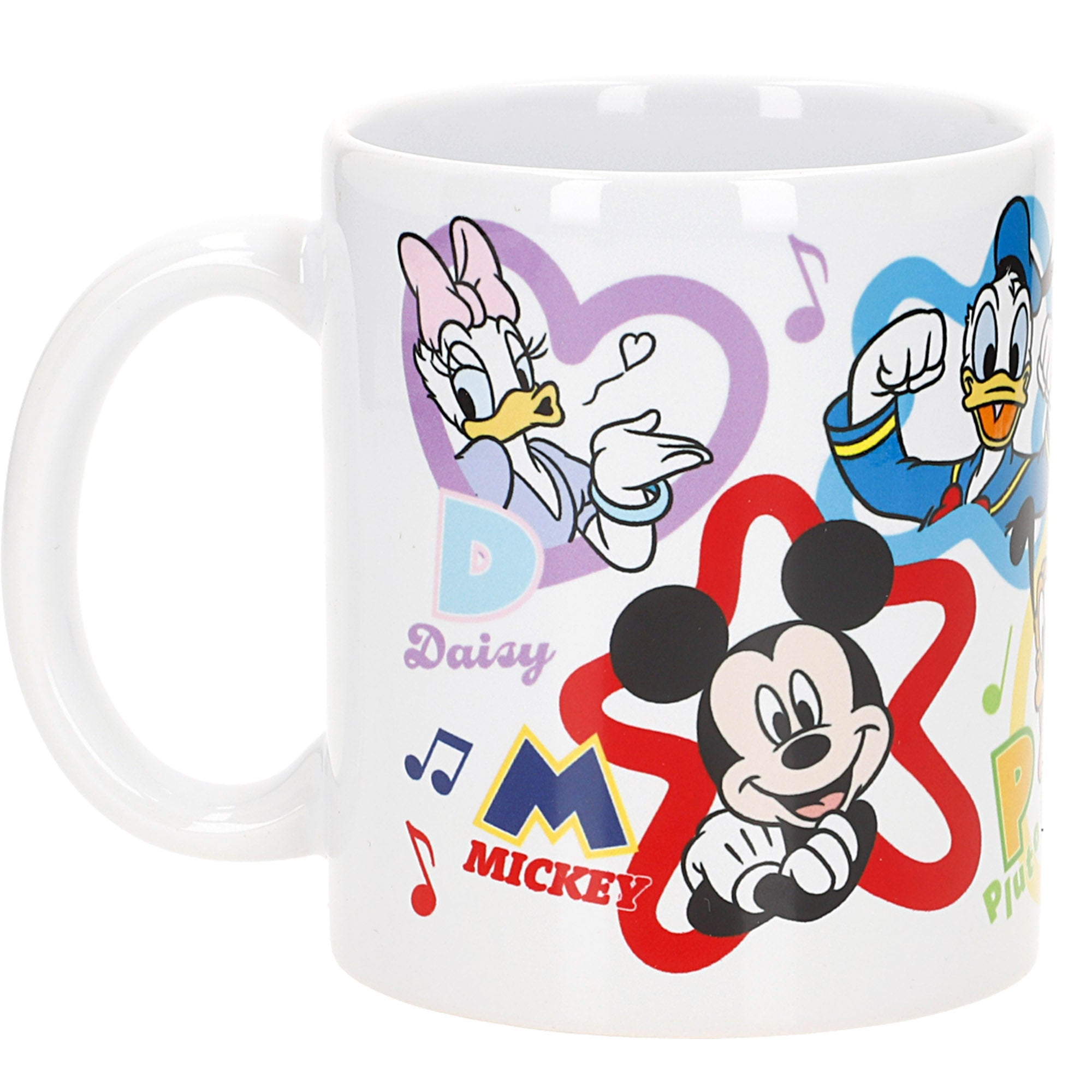 Caneca em cerâmica da Minnie e do Mickey