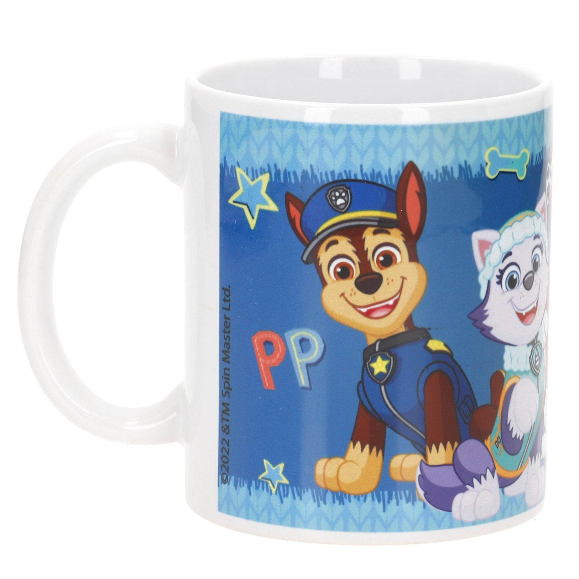 Caneca de cerâmica da Patrulha Pata