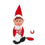 Elves Behavin' Badly Elfo atrevido original (rapaz ou rapariga) com íman magnético 25 cm