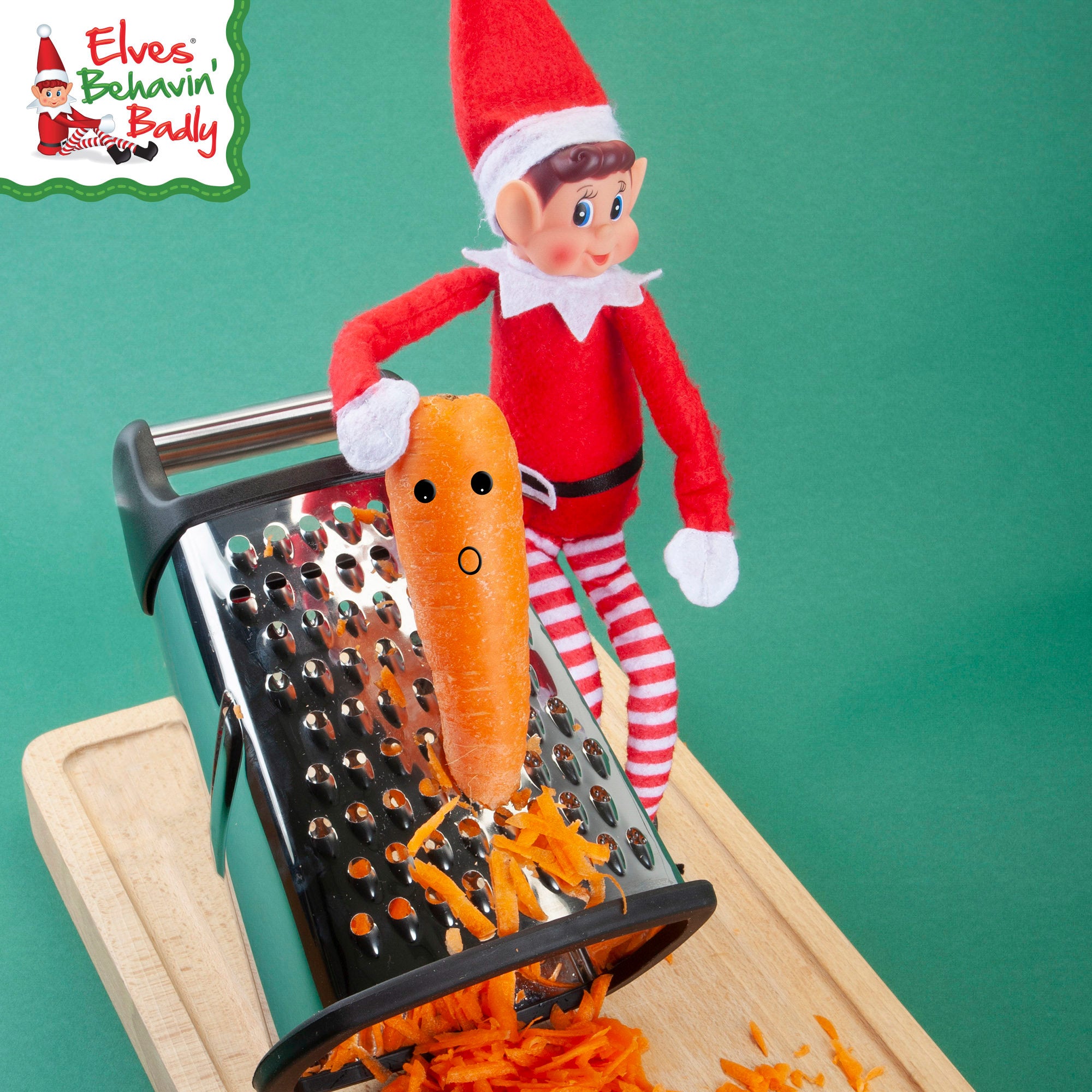Elves Behavin' Badly Elfo atrevido original (rapaz ou rapariga) com íman magnético 25 cm
