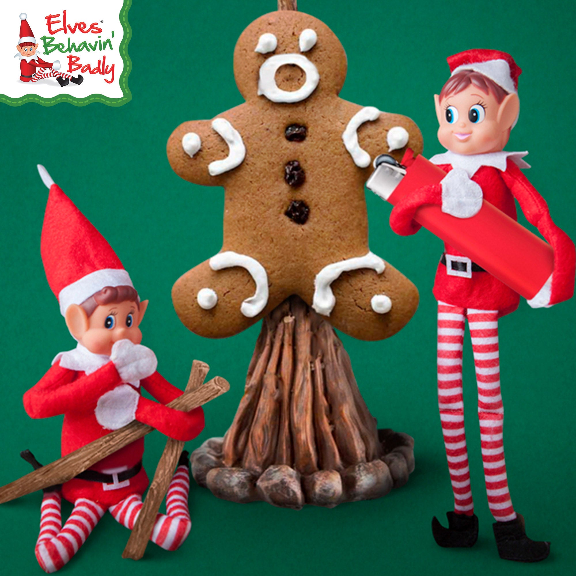 Elfos Mal Comportados Elfo travesso jumbo Elfie ou Elvie