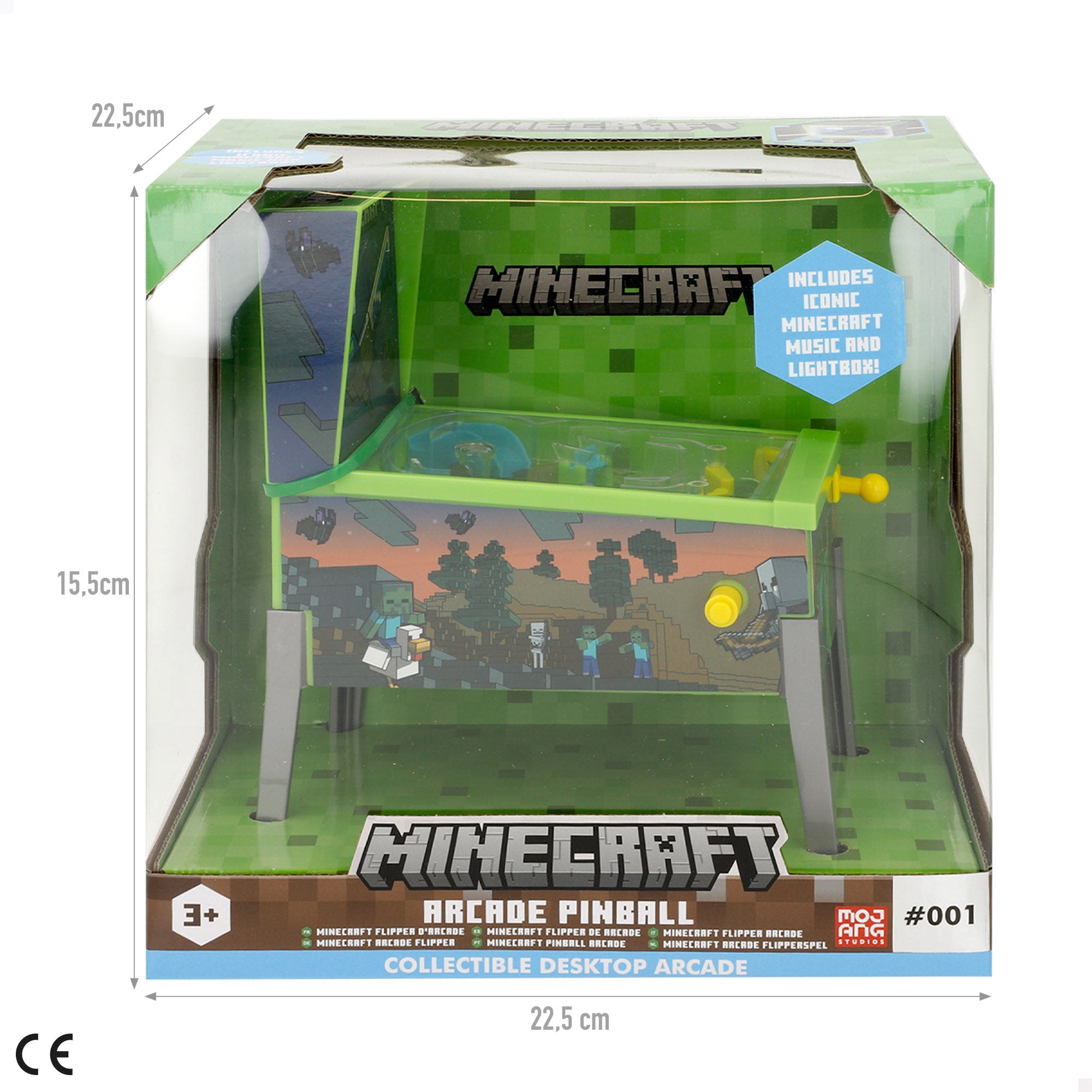 Mini arcade Minecraft 16x8,5x26 cm
