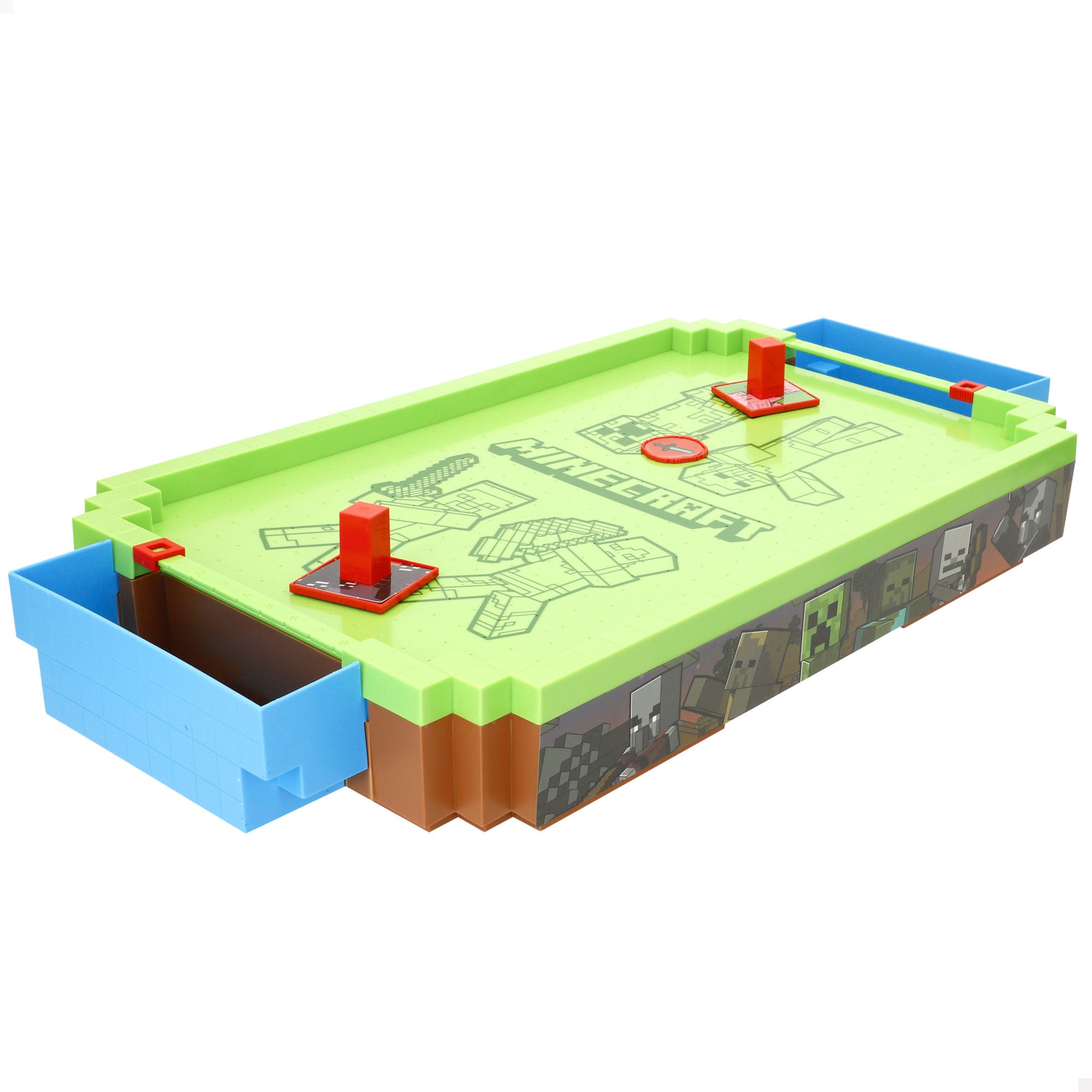 Mesa grande de air hockey do Minecraft Overworld