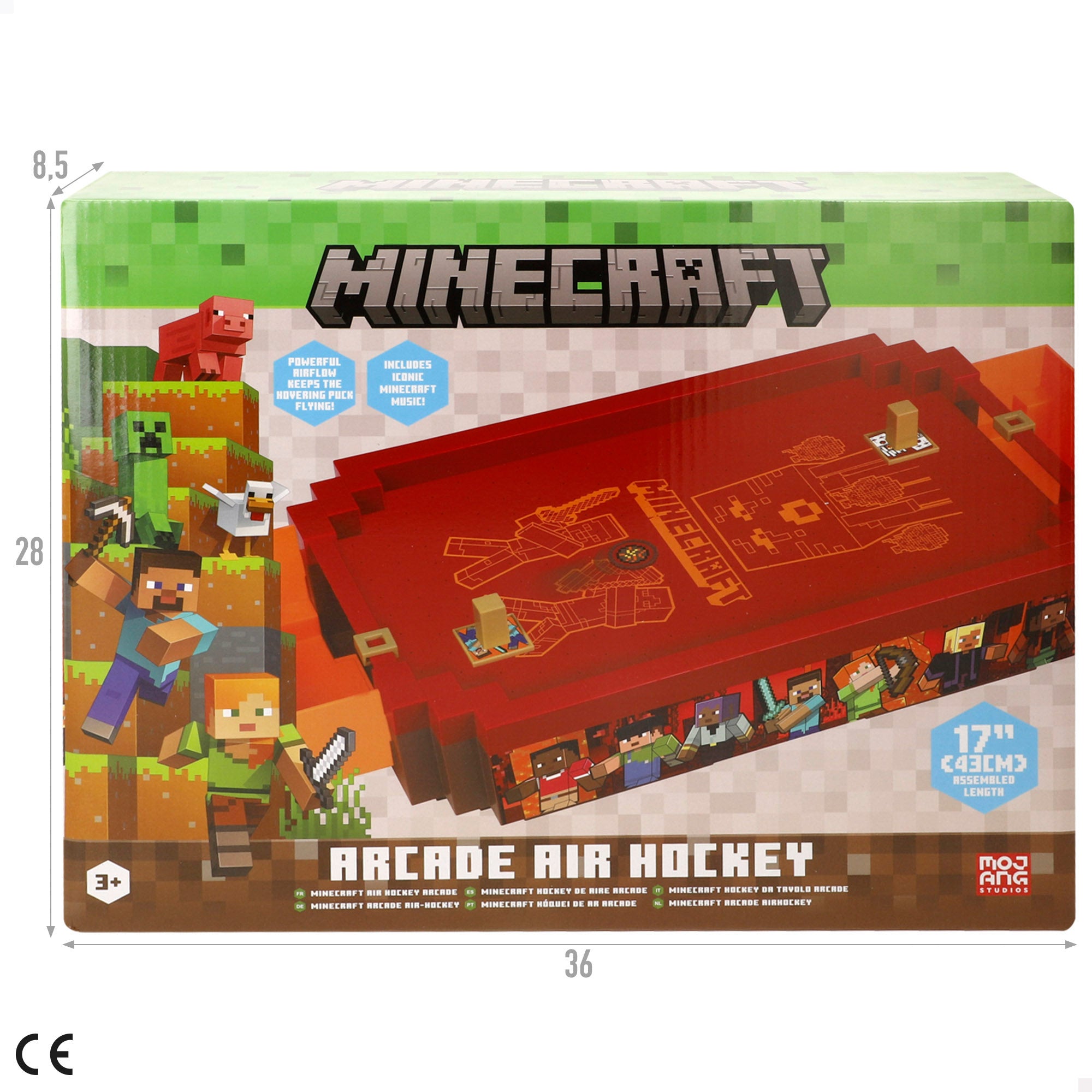 Hóquei de mesa no Nether do Minecraft Air