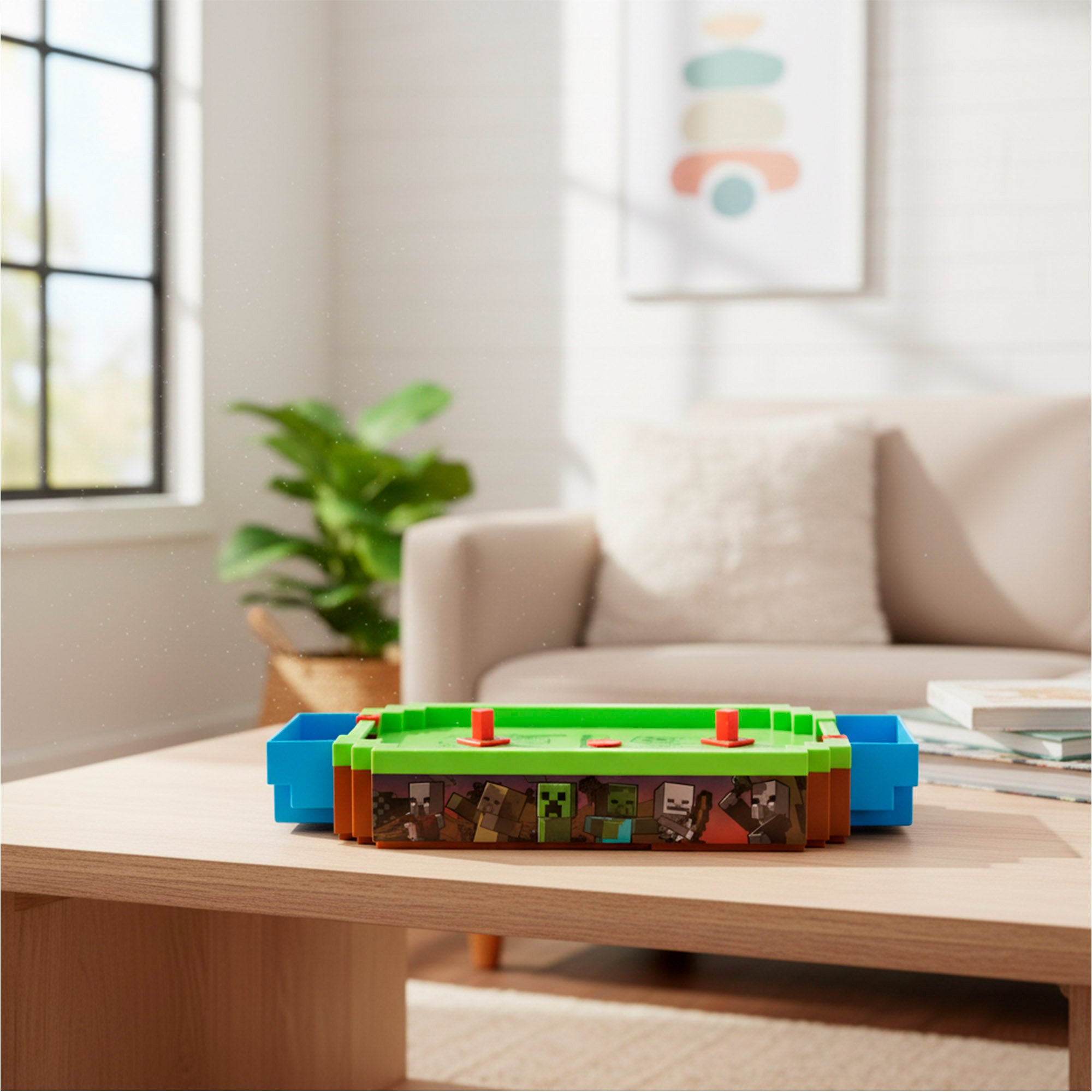 Minecraft Air, hóquei de mesa, Overworld