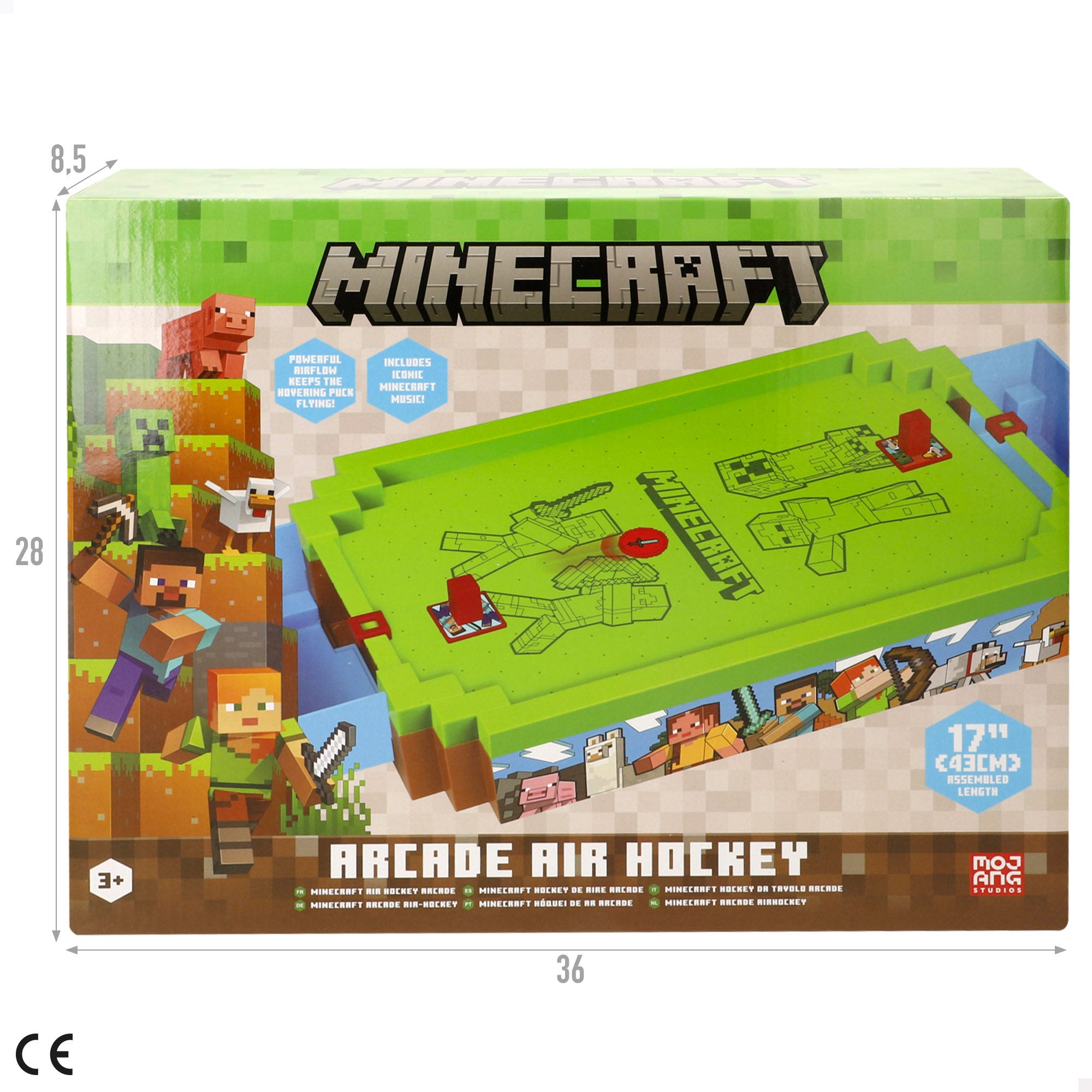 Minecraft Air, hóquei de mesa, Overworld