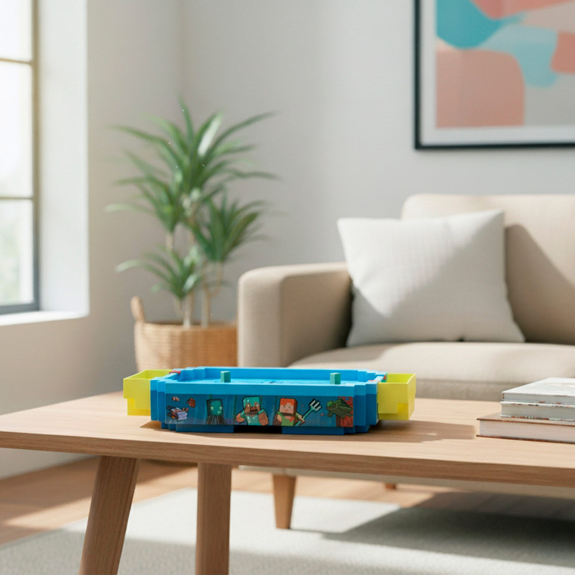 Minecraft Air, mesa de hóquei subaquática