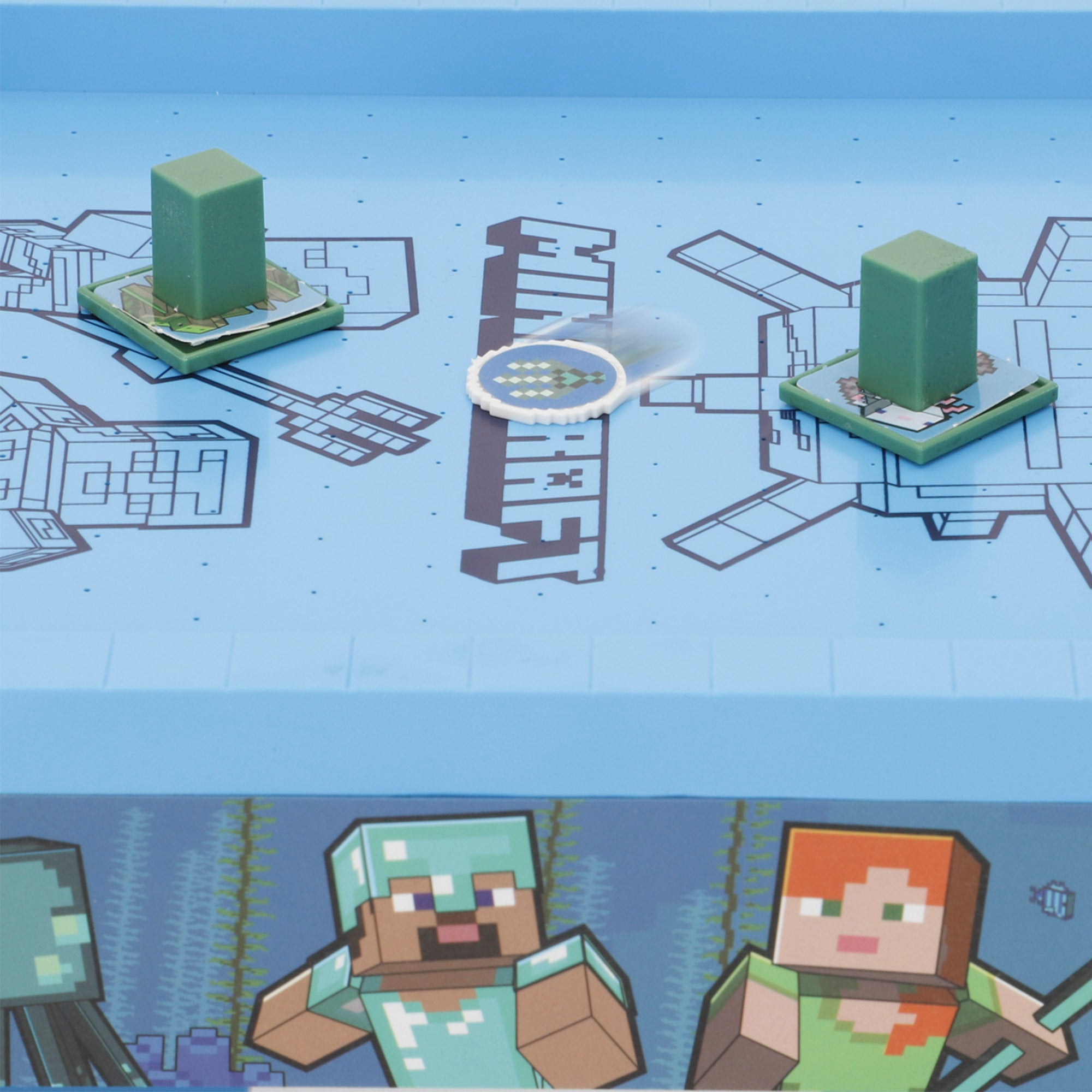 Minecraft Air, mesa de hóquei subaquática