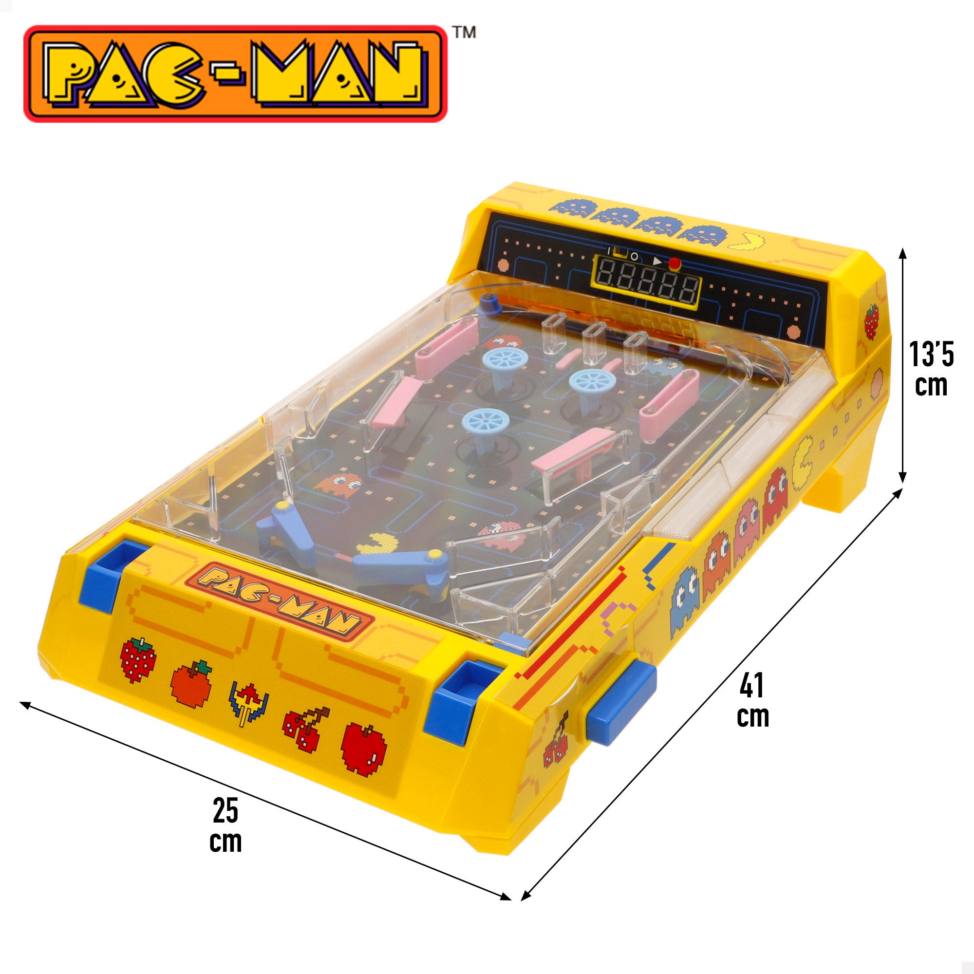Arcade de mesa Pac-Man Pinball com luz e som.
