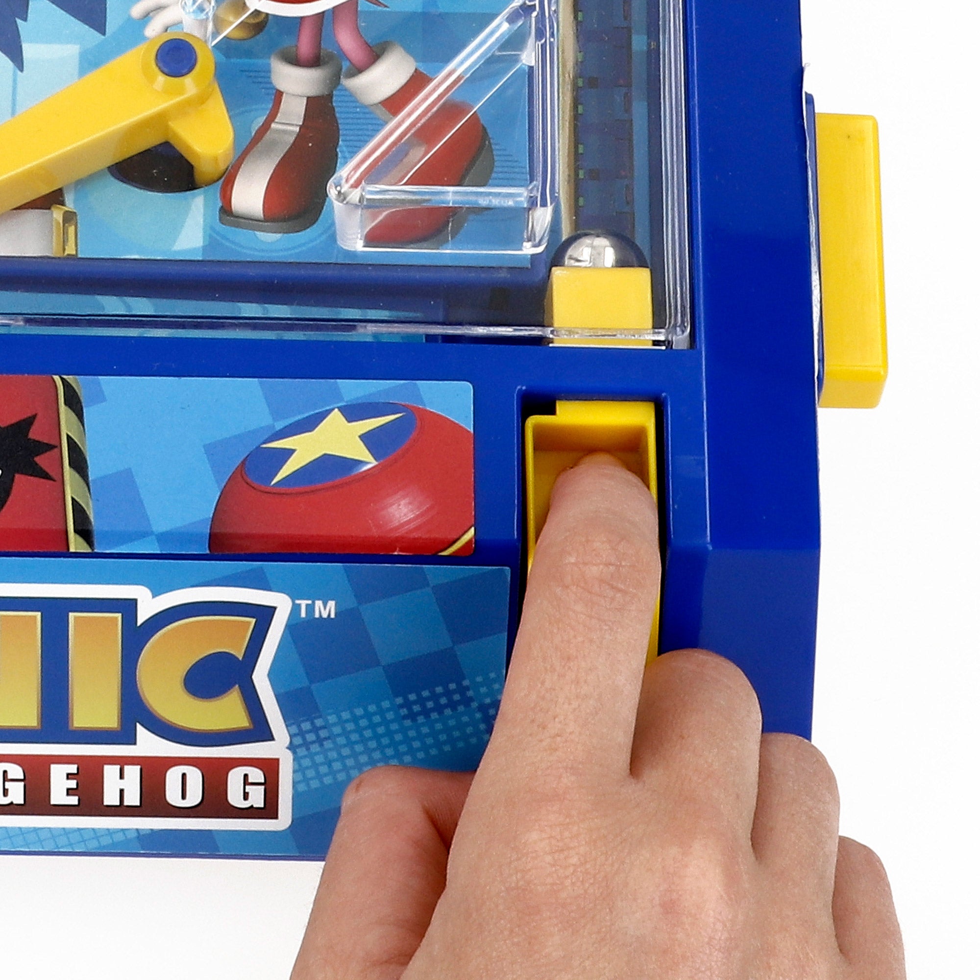 Arcade de mesa Sonic Pinball com luz e som.