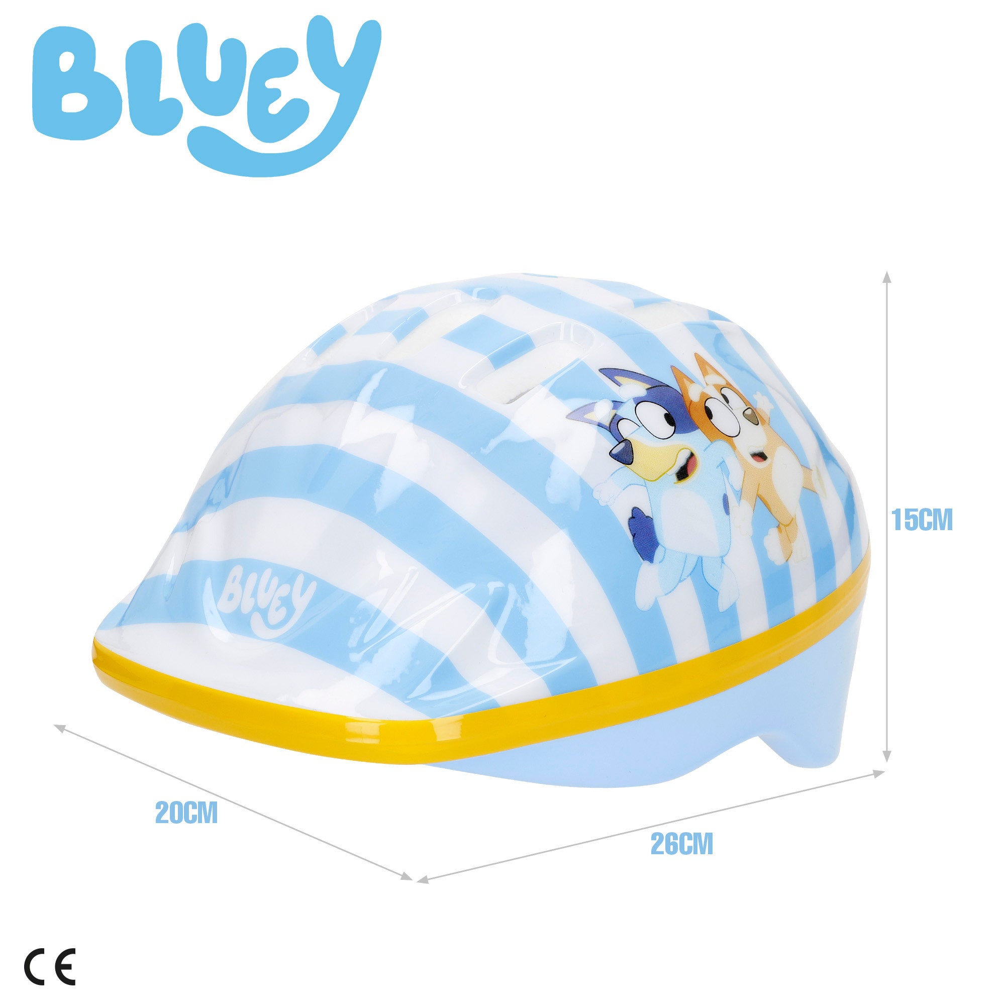 Capacete infantil Bluey 48-52 cm