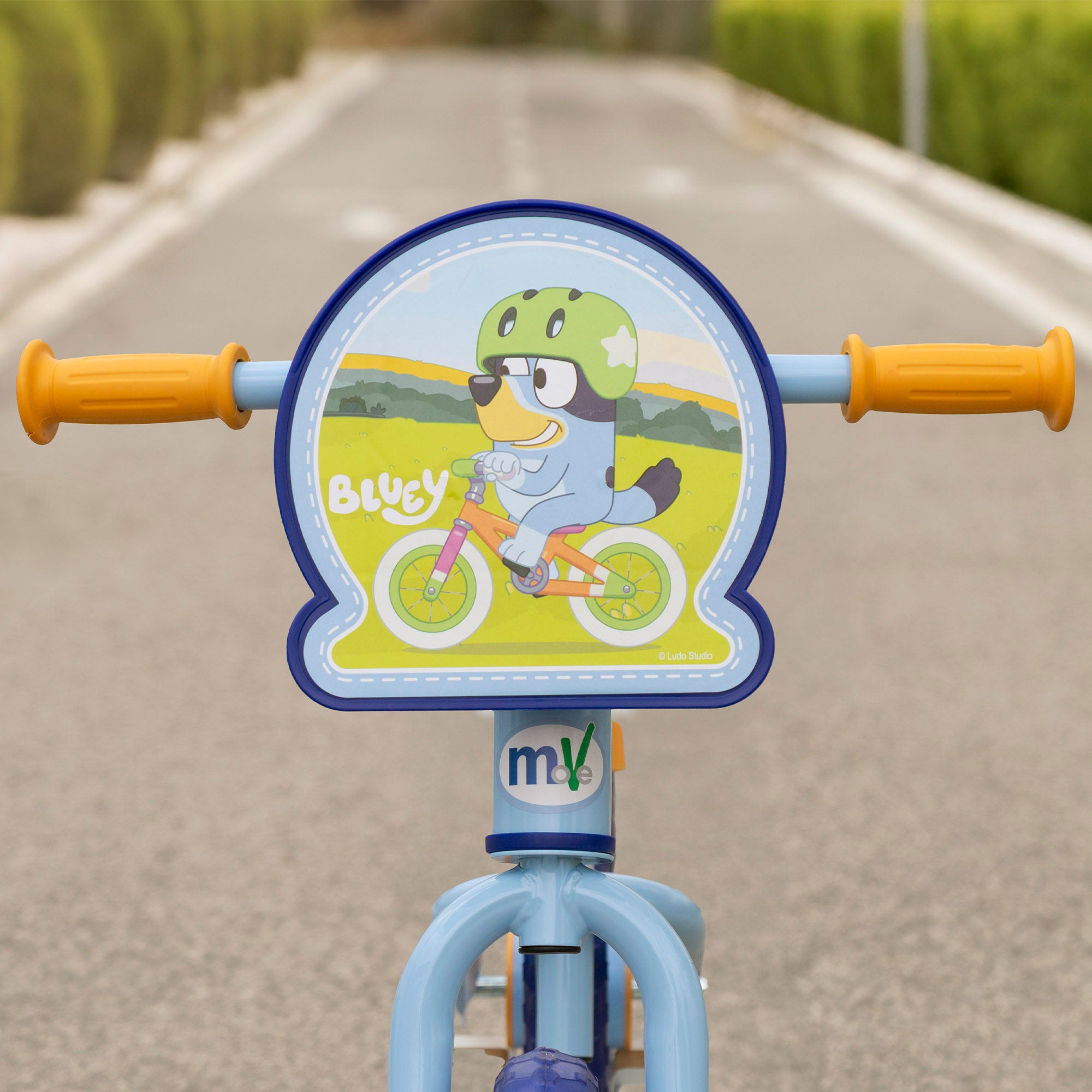 Bicicleta de equilíbrio Bluey com altura ajustável, máx. 20 kg