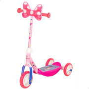 Trotinete Minnie Mouse de 3 rodas, dimensões 57x30x60-66 cm, peso máximo 20 kg, a partir dos 2 anos.