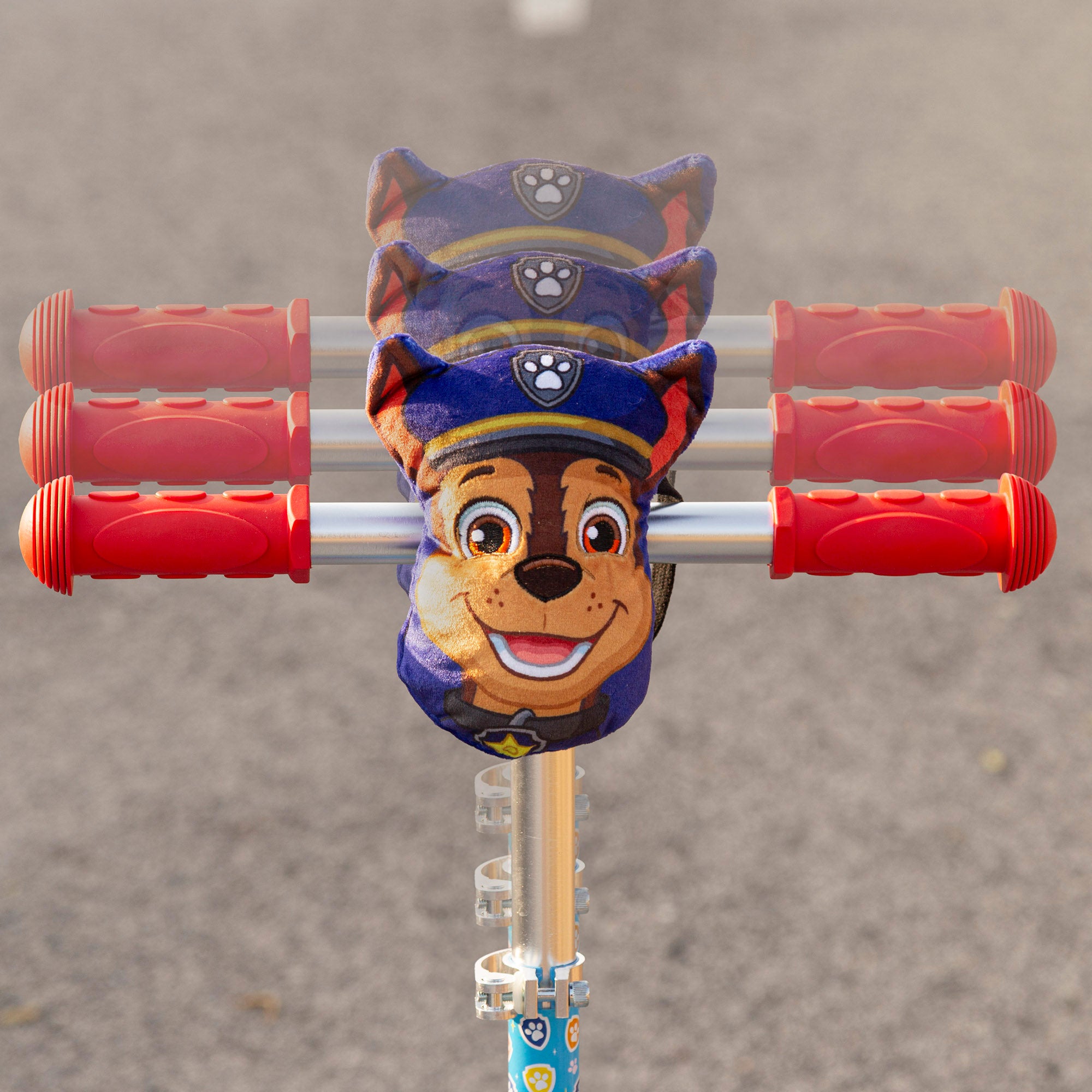 Trotinete infantil de 3 rodas Patrulha Pata Chase com bolso frontal