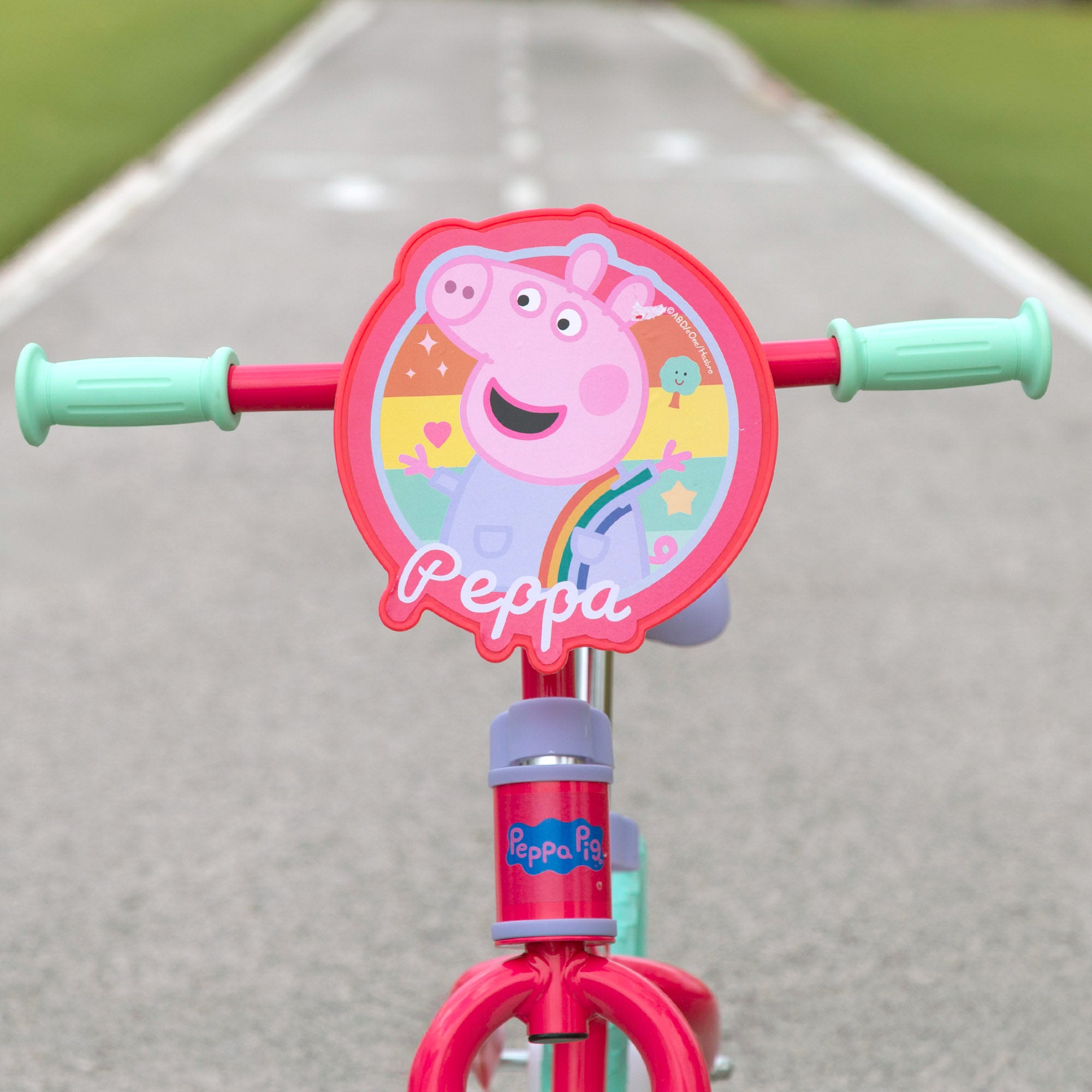 Bicicleta de equilíbrio Peppa Pig, altura ajustável, máx. 20 kg