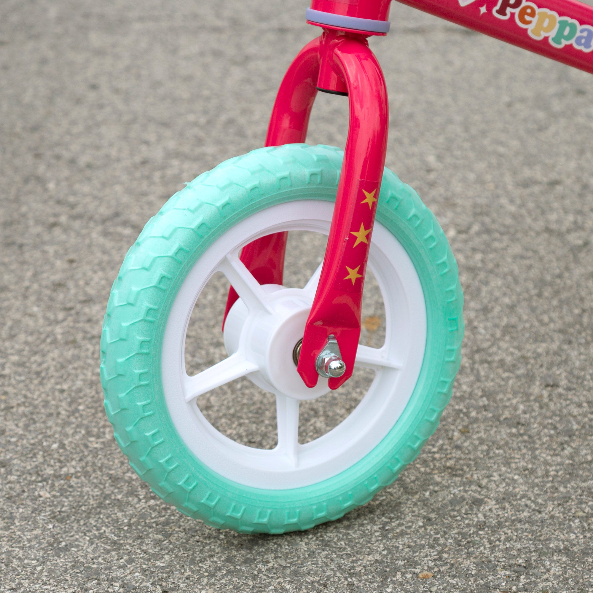 Bicicleta de equilíbrio Peppa Pig, altura ajustável, máx. 20 kg