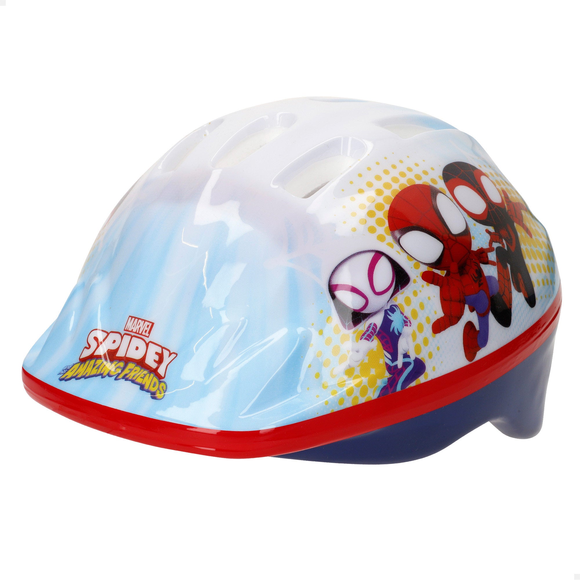 Capacete infantil Homem-Aranha, tamanhos 48-52 cm
