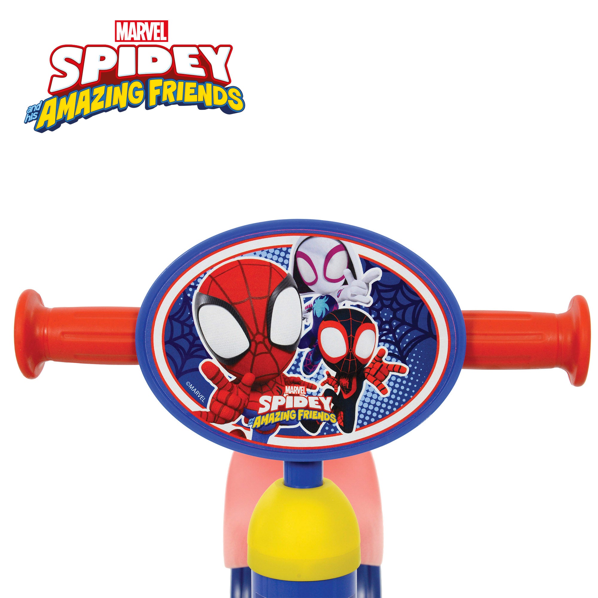 Triciclo infantil Spidey, peso máximo de 15 kg.
