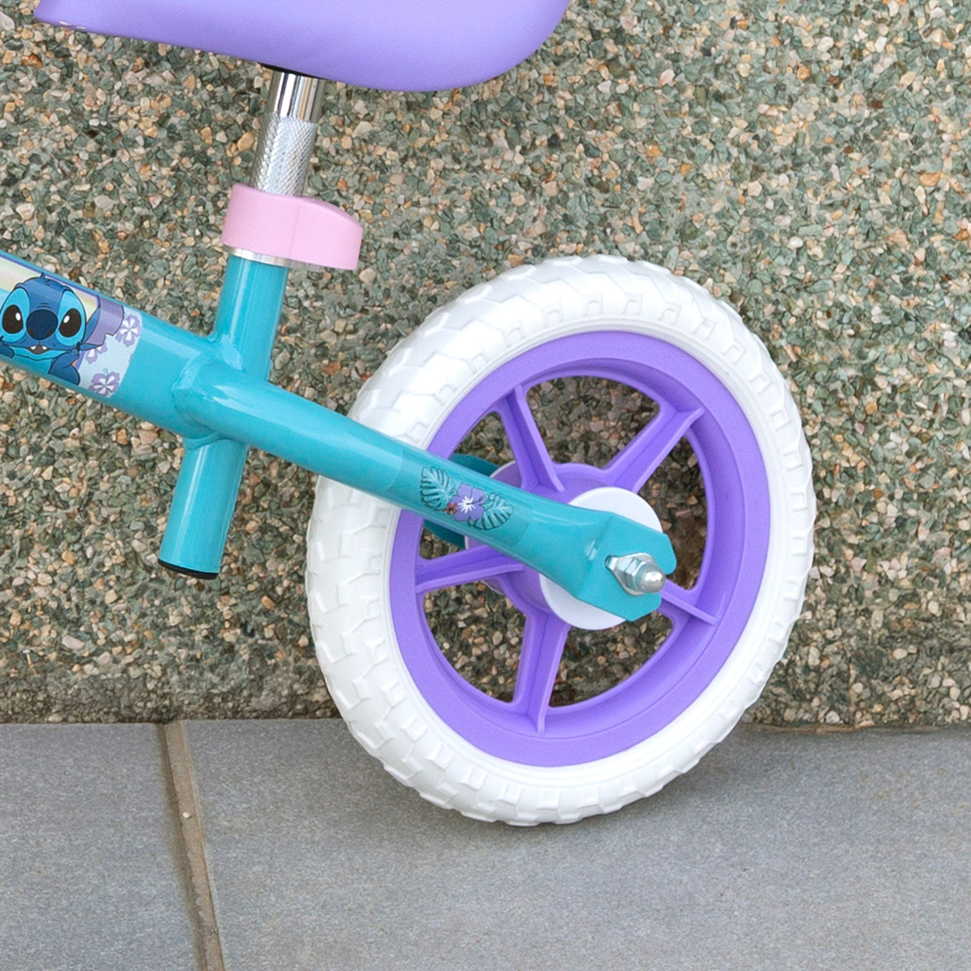 Bicicleta de equilíbrio Stitch com altura ajustável, máx. 20 kg