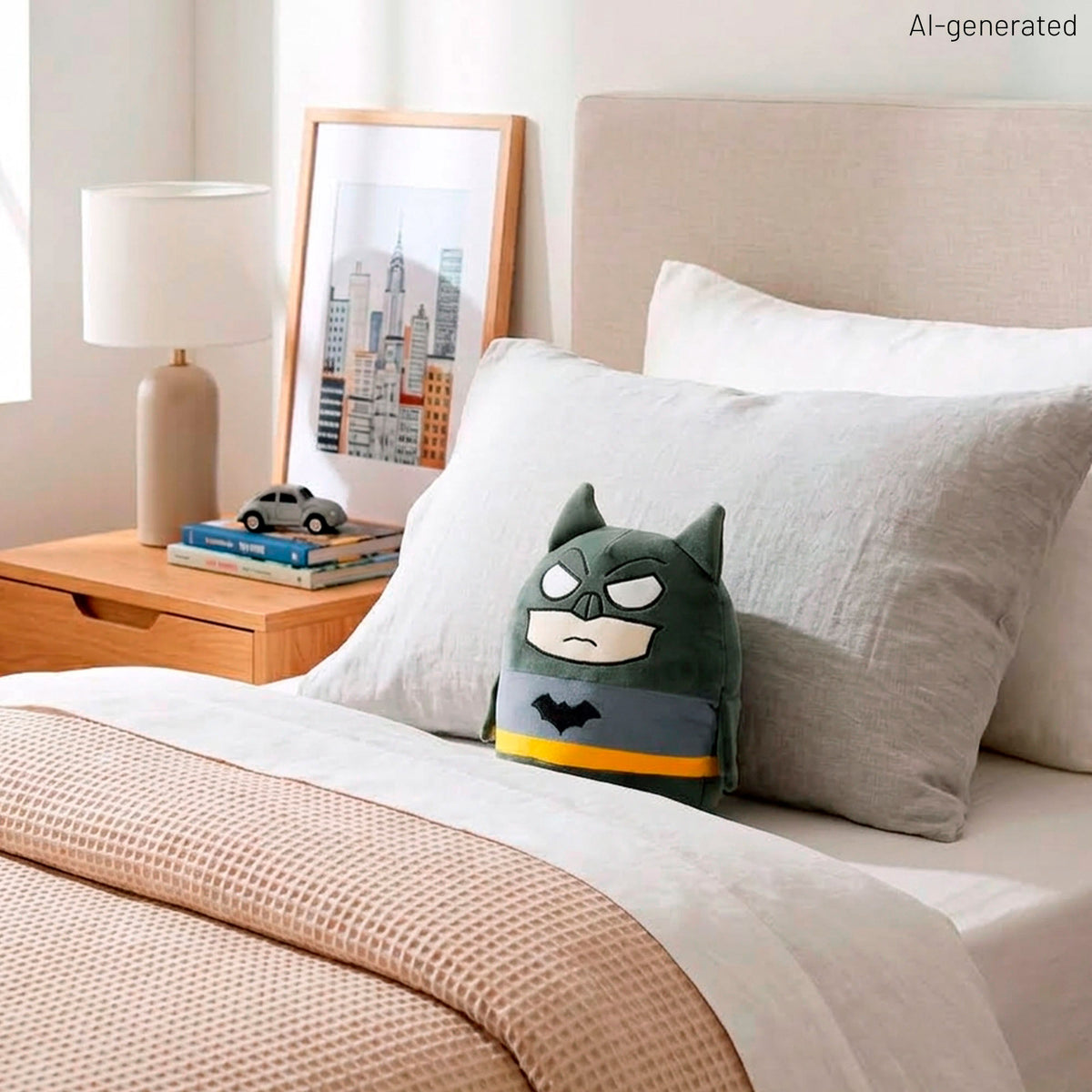 Almofada de peluche Batman 22 cm + 3 anos
