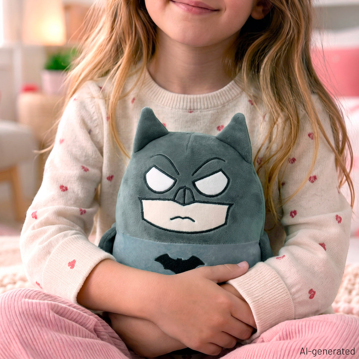 Almofada de peluche Batman 22 cm + 3 anos