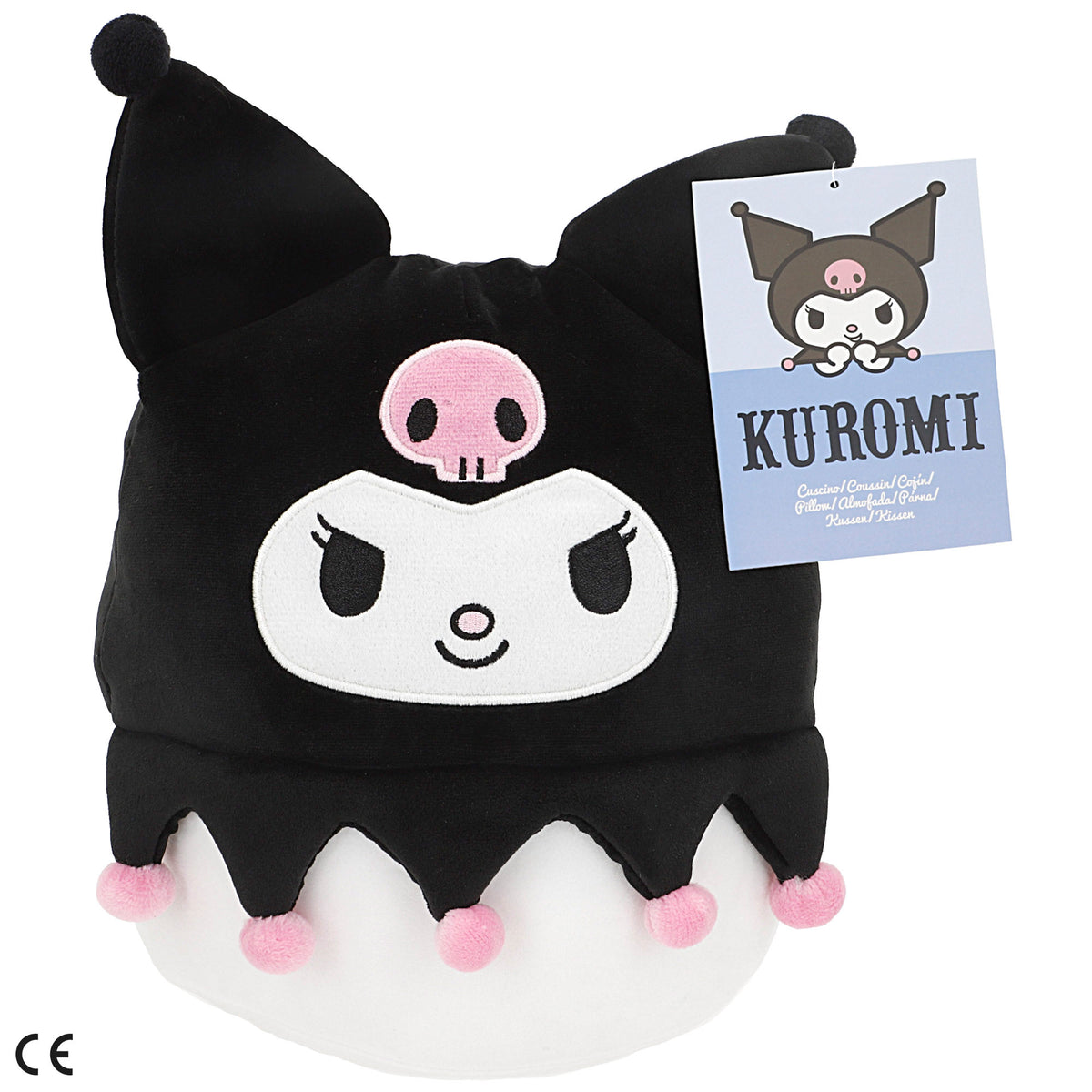 Kuromi Almohada peluche 22 cm + 3 años