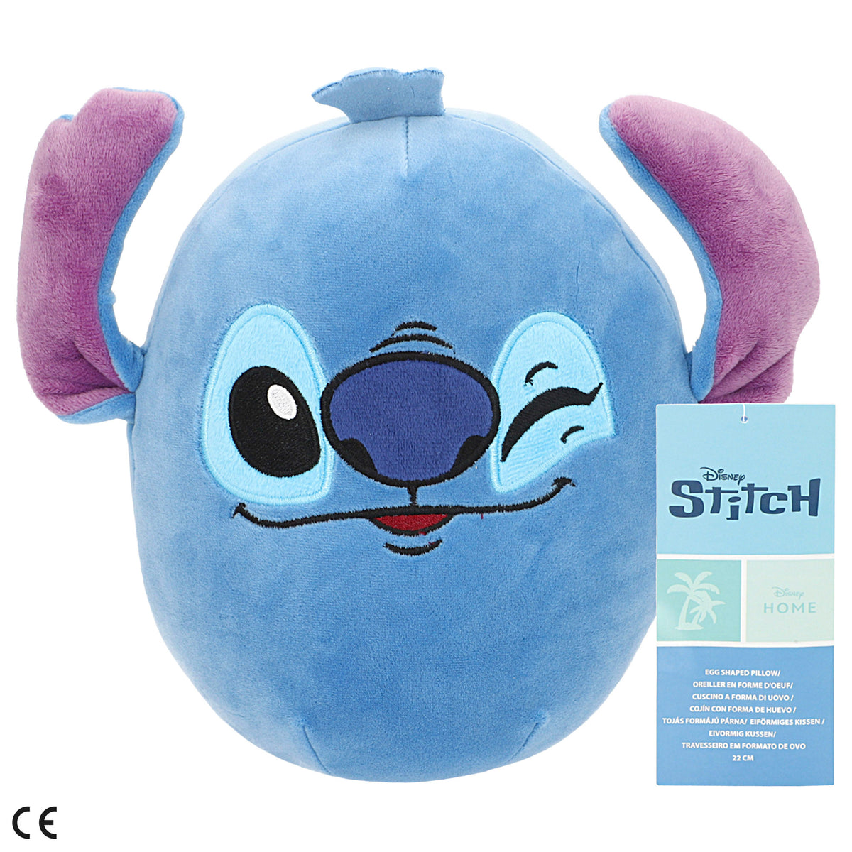 Stitch Almohada peluche 22 cm + 3 años