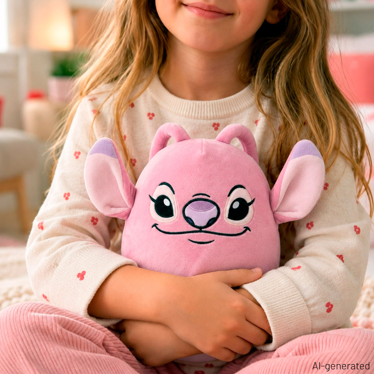 Almofada de peluche Stitch Angel 22 cm + 3 anos