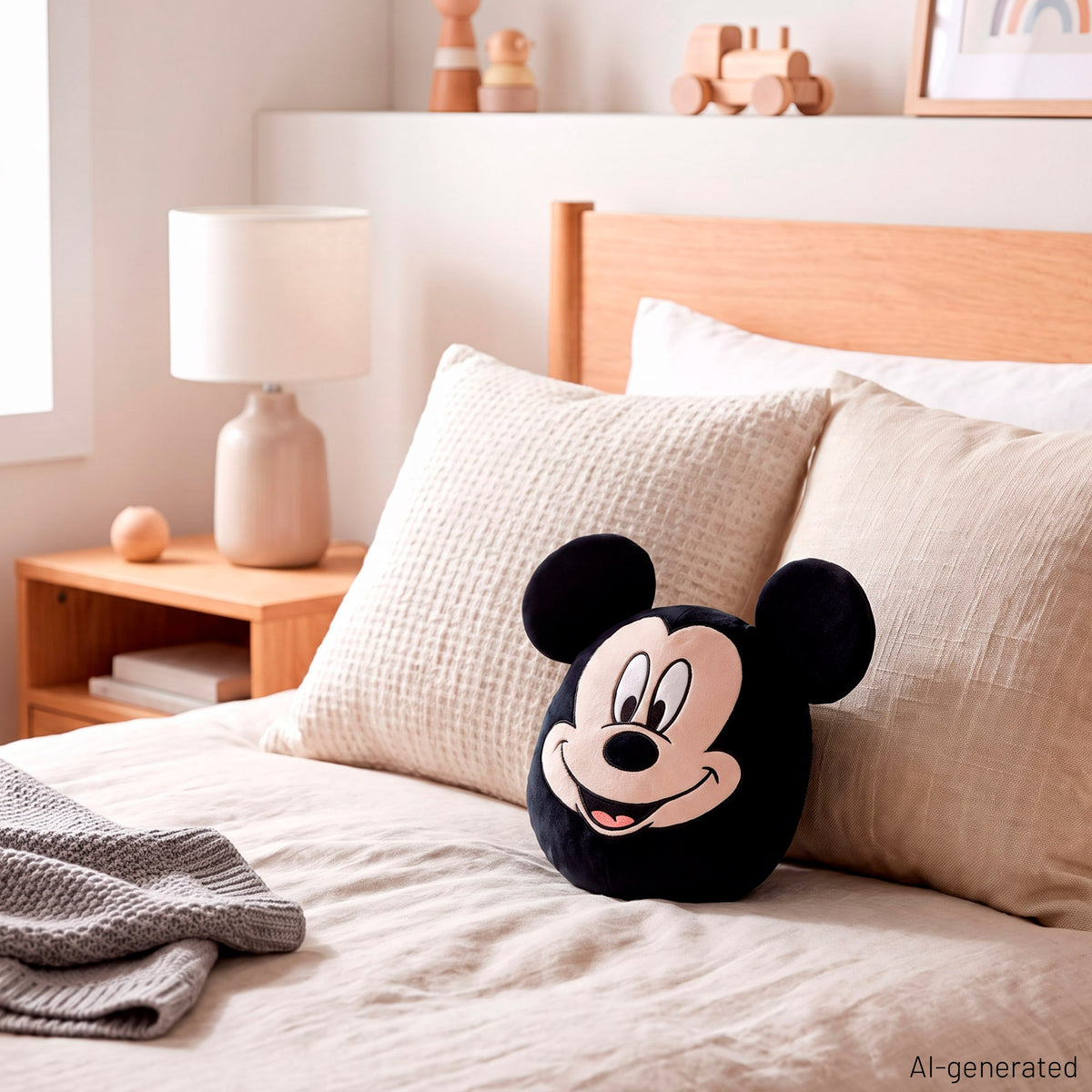 Almofada de peluche Mickey 22 cm + 3 anos