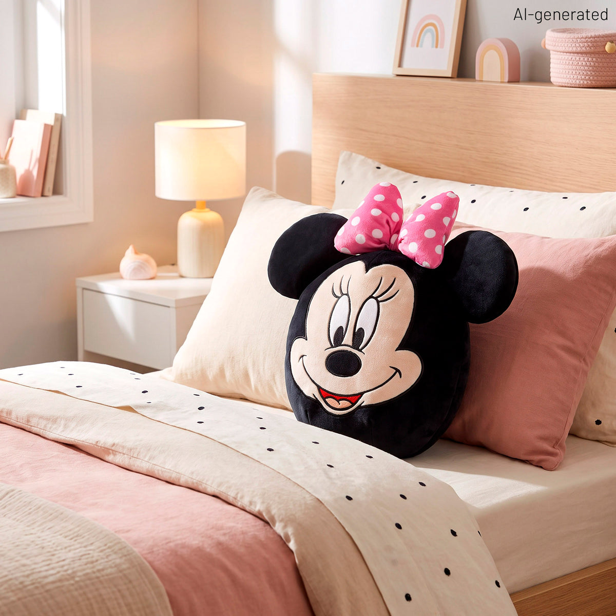 Almofada de peluche Minnie 22 cm + 3 anos