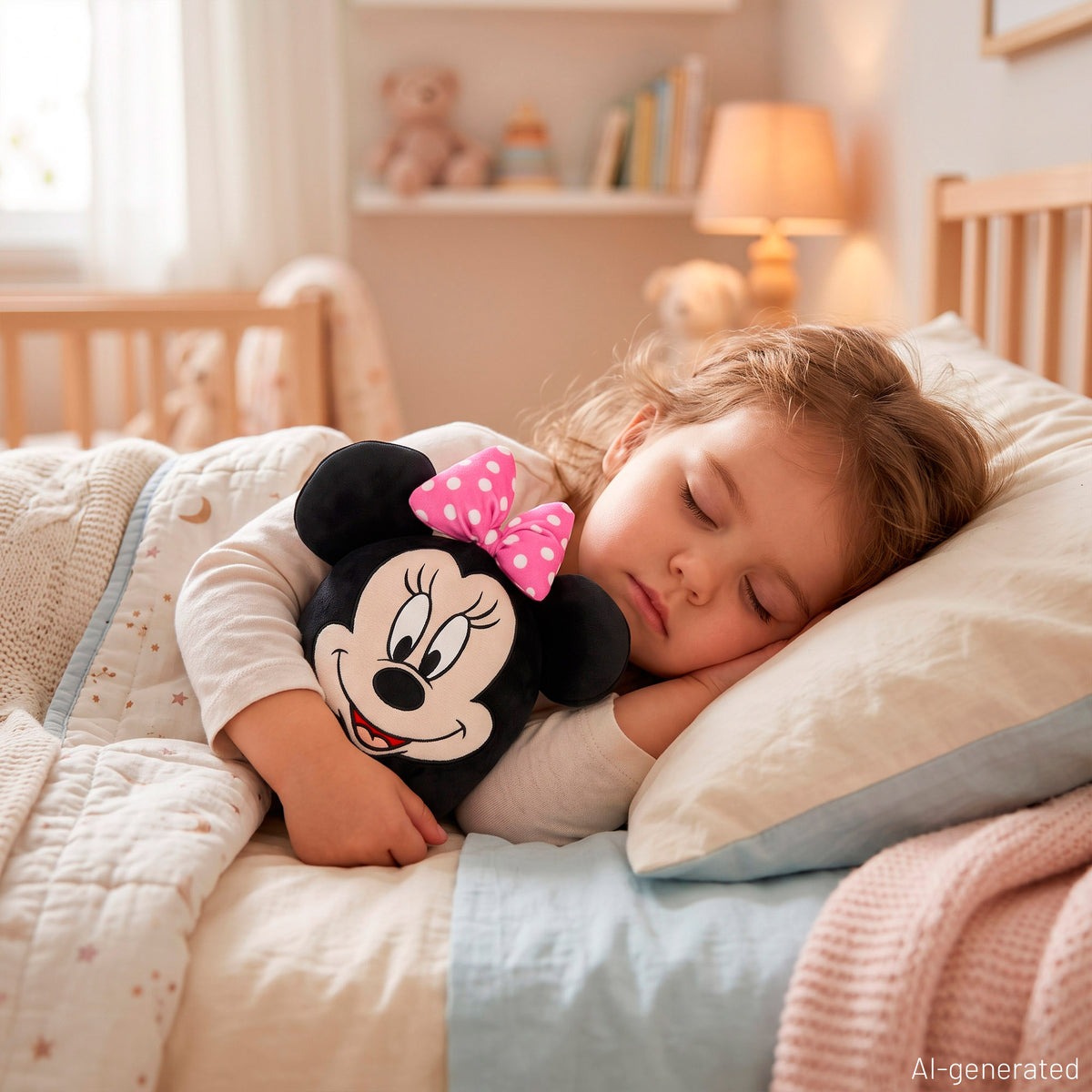 Almofada de peluche Minnie 22 cm + 3 anos