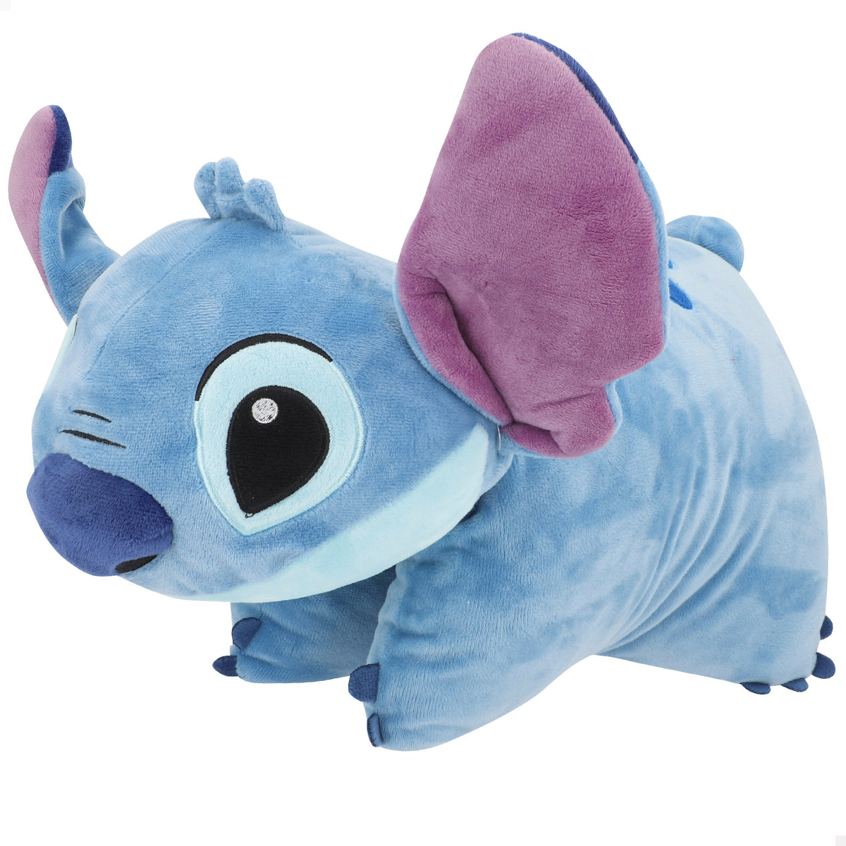 Almofada de peluche 2 em 1 Stitch suave e aveludada