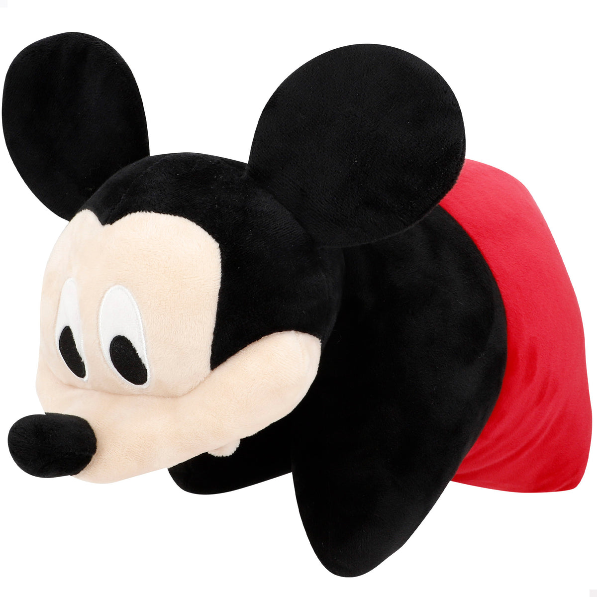 Almofada de peluche 2 em 1 Mickey suave e aveludada