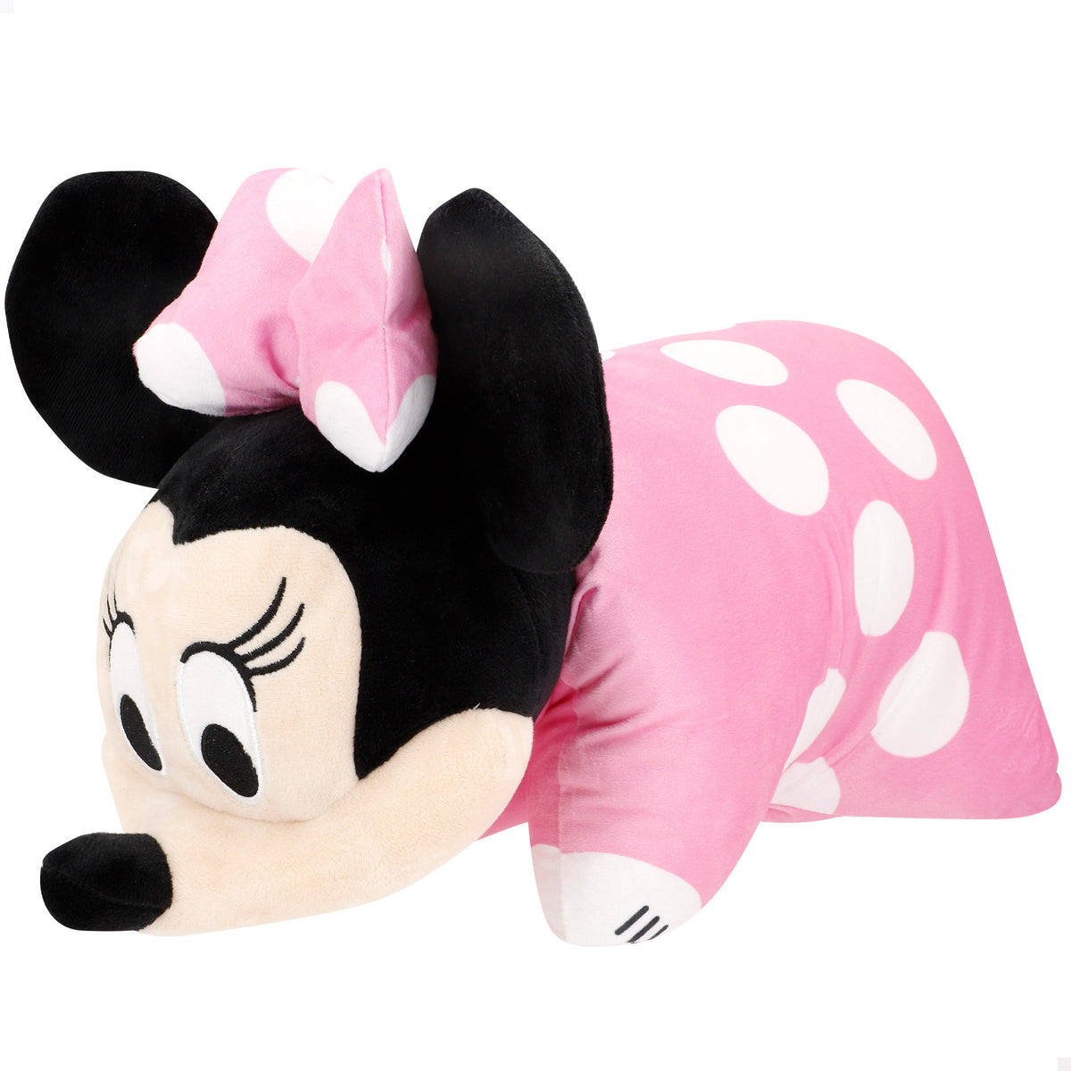 Almofada de peluche Minnie 2 em 1 macia e aveludada