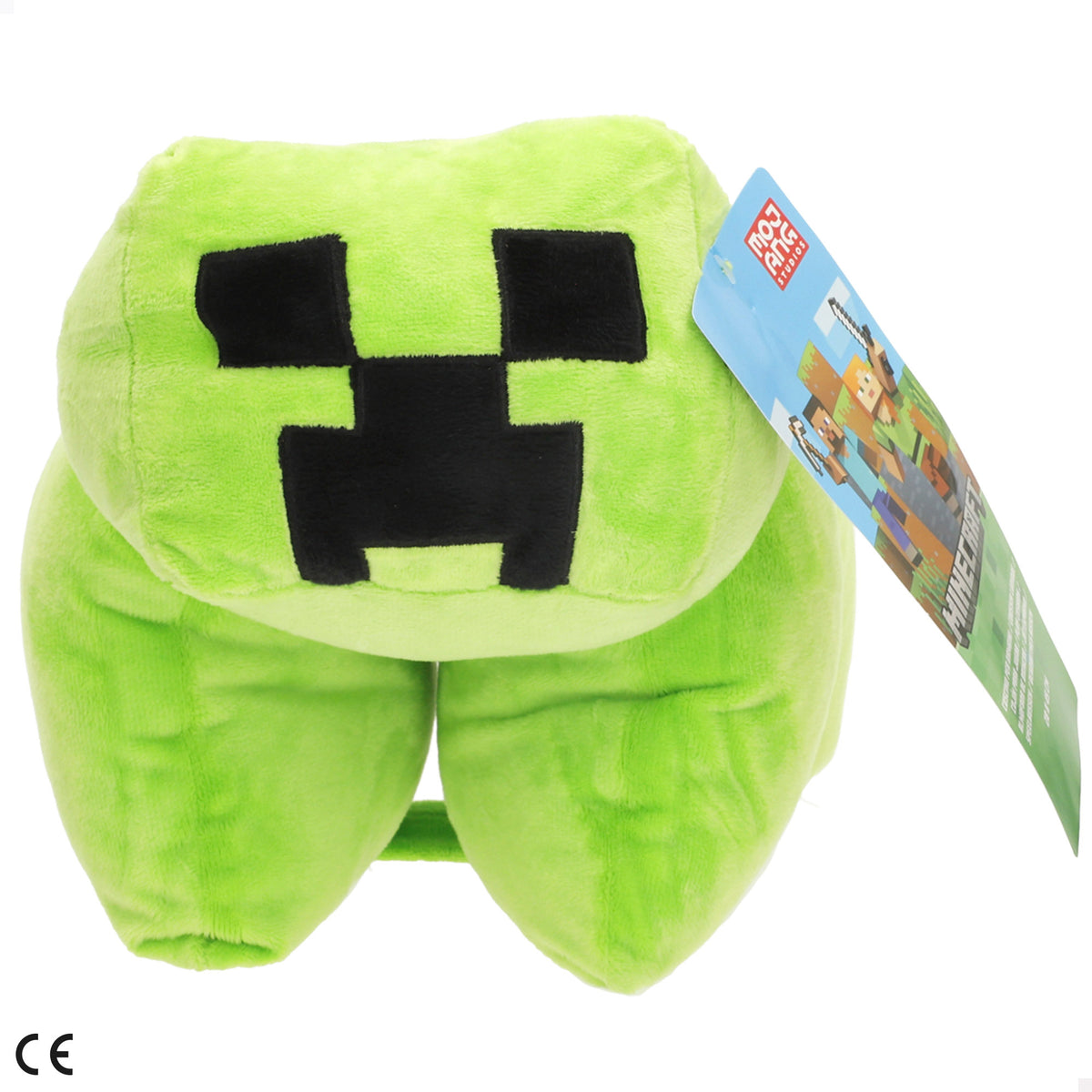 Peluche Minecraft 2 em 1 macio e aveludado