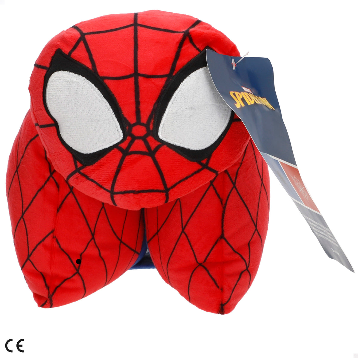 Almofada de peluche 2 em 1 Spider-Man, suave e aveludada