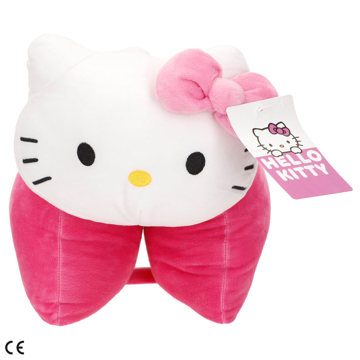 Almofada de peluche 2 em 1 Hello Kitty suave e aveludada